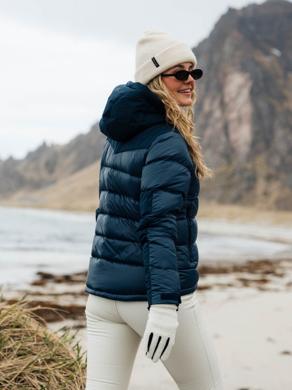 Twentyfour Aurora Warm Dunjakke Marine