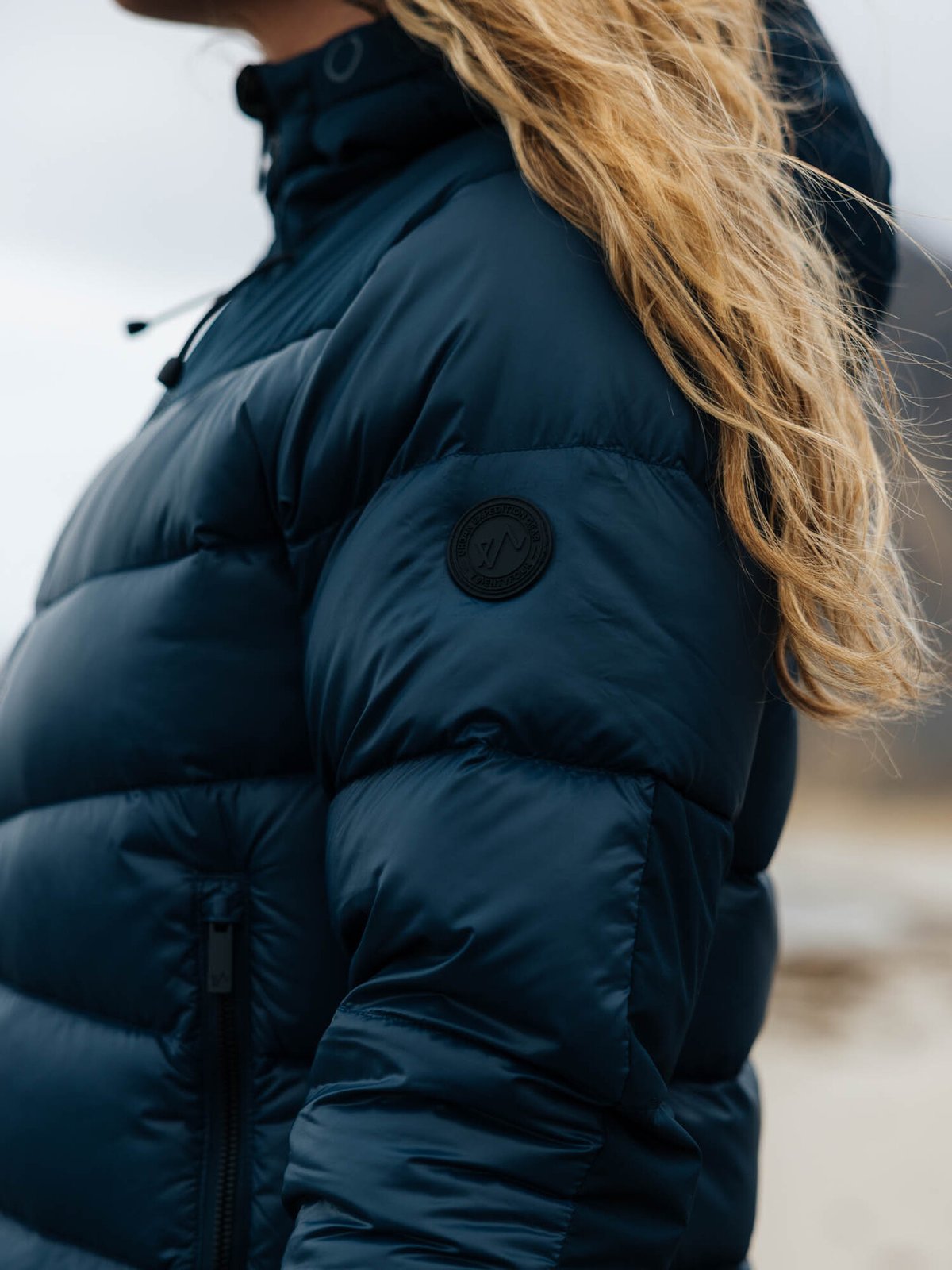 Twentyfour Aurora Warm Dunjakke Marine