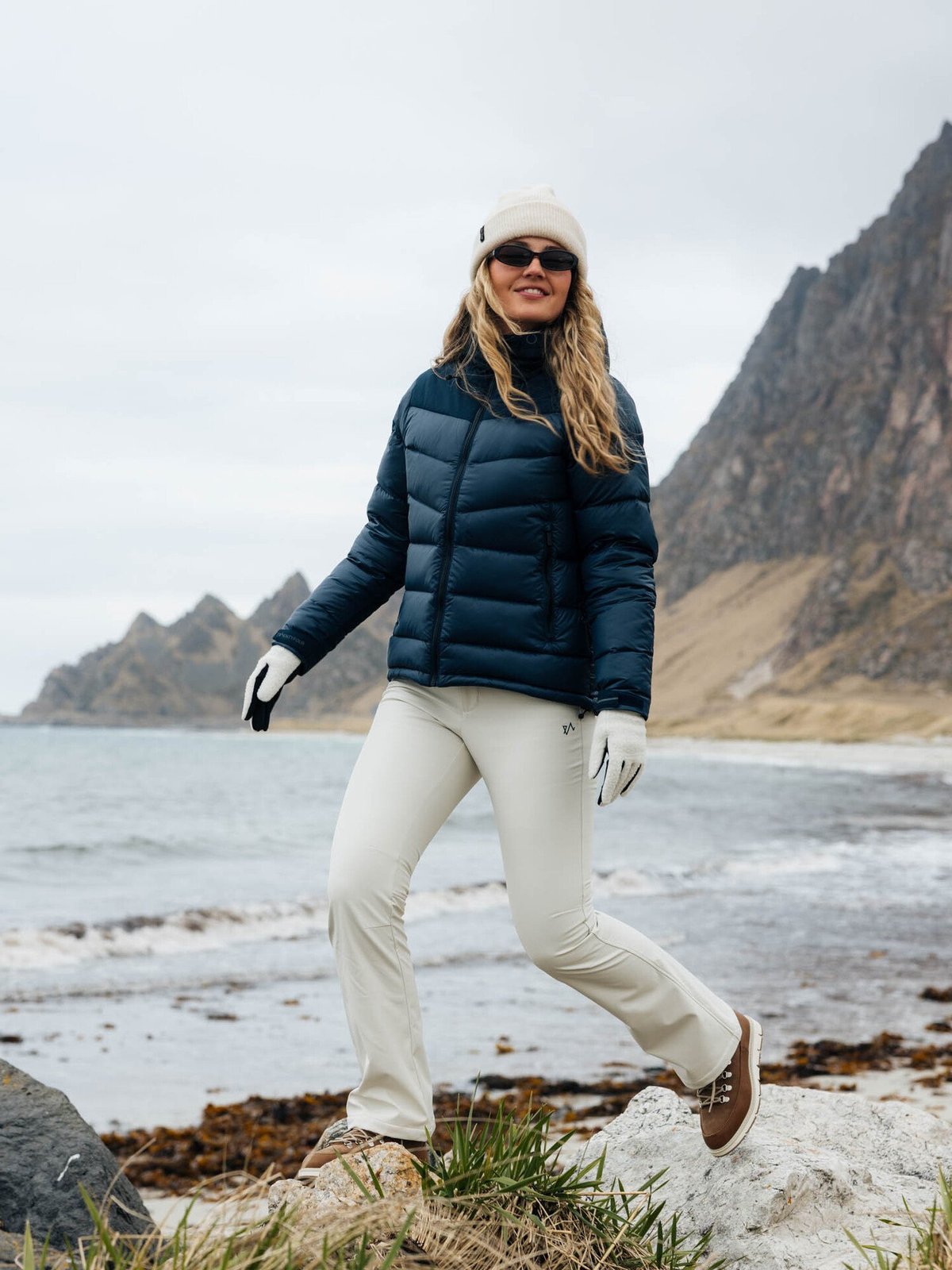 Twentyfour Aurora Warm Dunjakke Marine