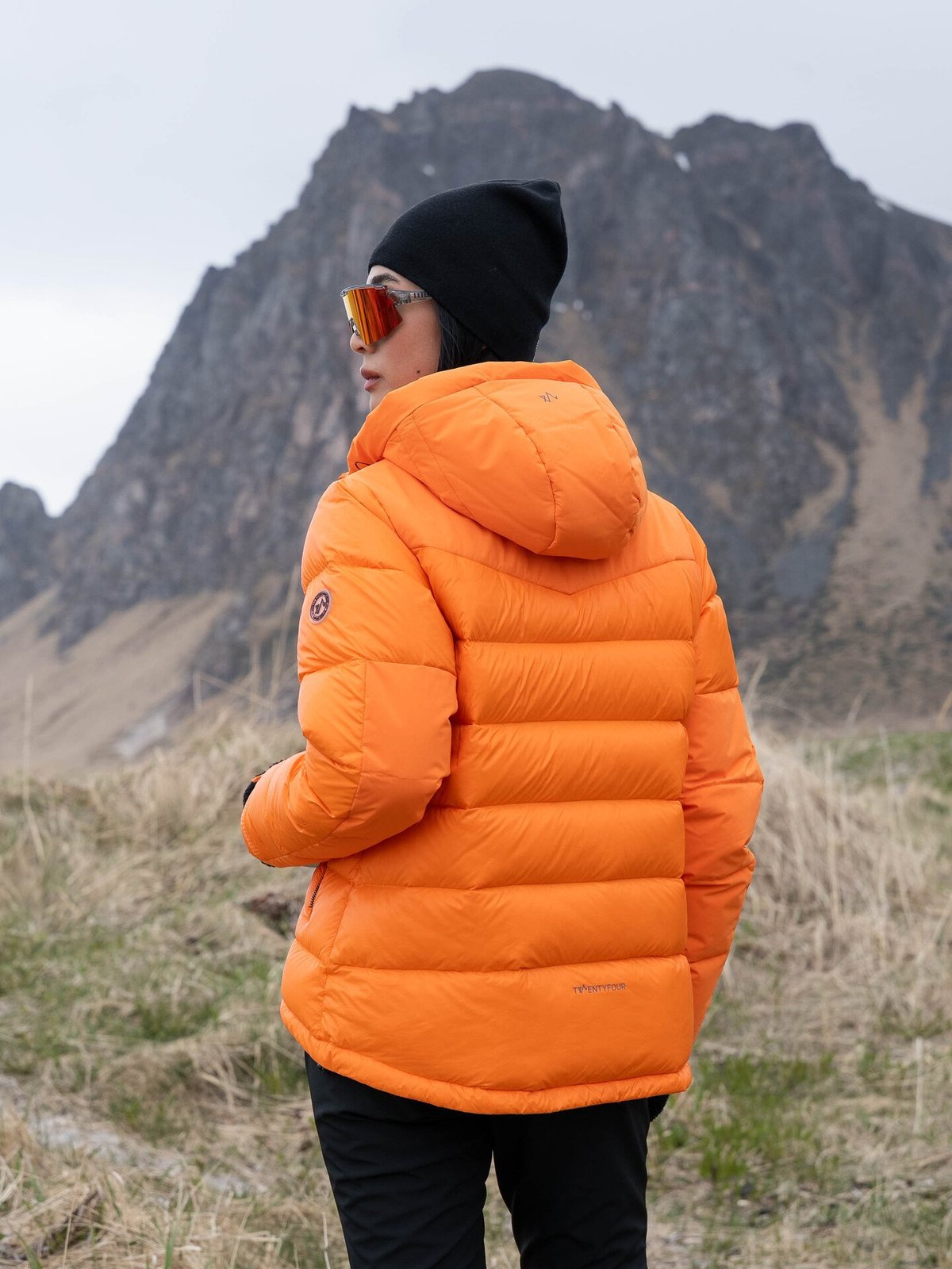 Twentyfour Aurora Warm Dunjakke Orange
