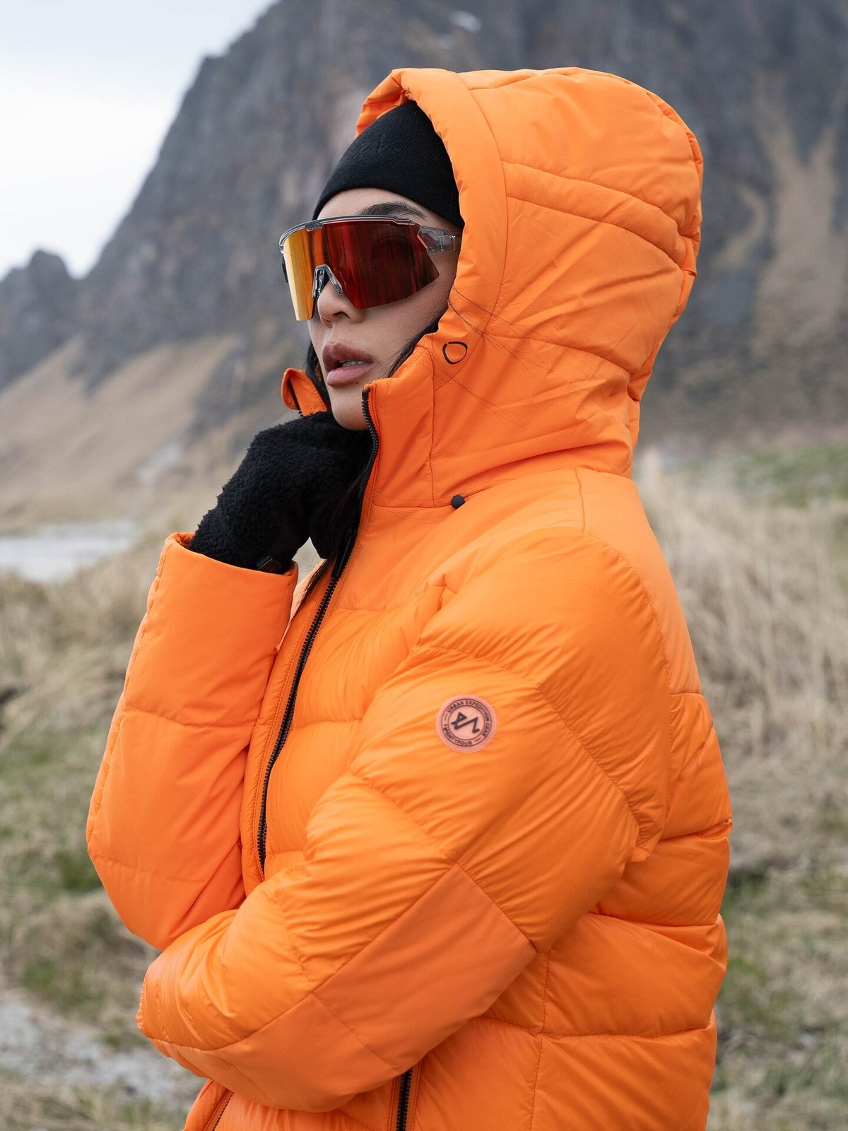 Twentyfour Aurora Warm Dunjakke Orange