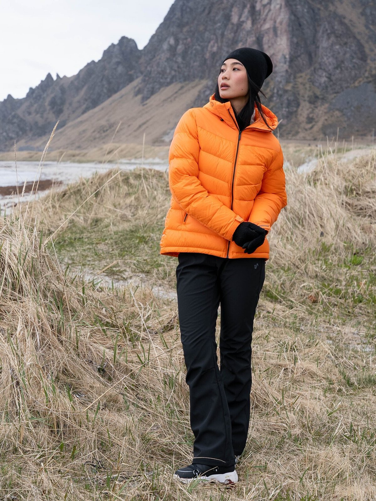 Twentyfour Aurora Warm Dunjakke Orange