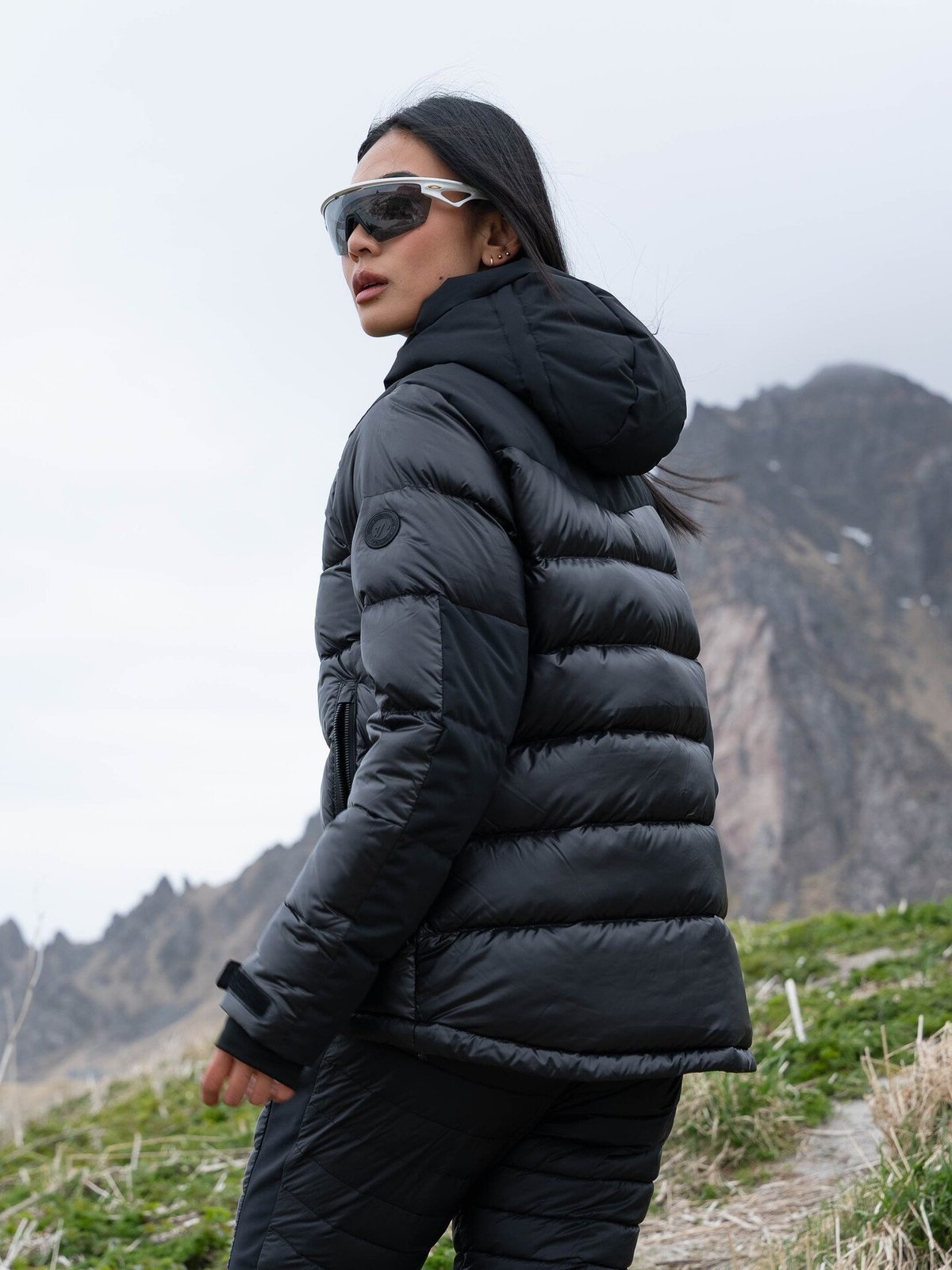 Twentyfour Aurora Warm Dunjakke Sort