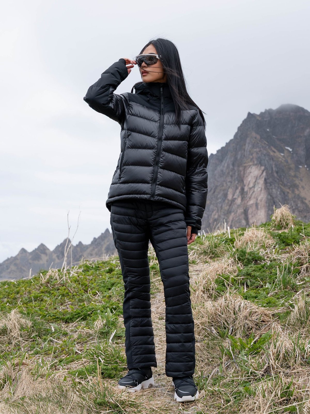 Twentyfour Aurora Warm Dunjakke Sort