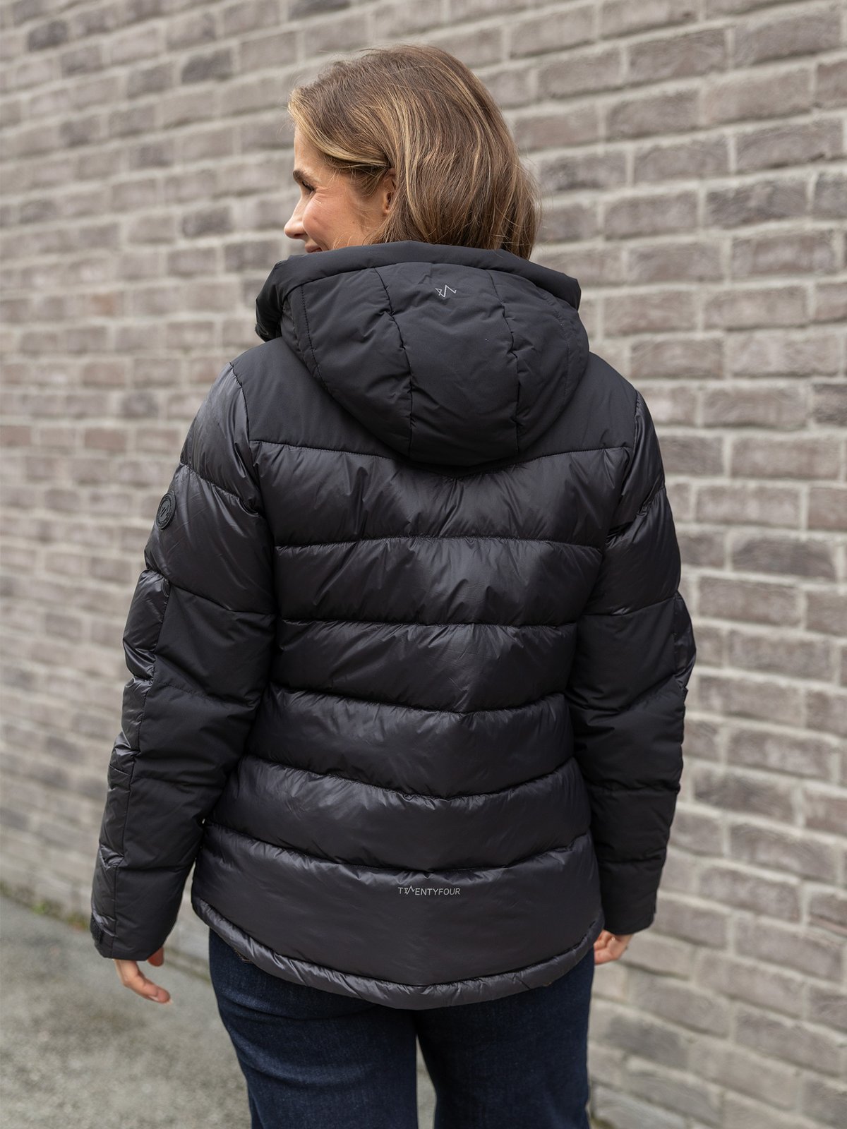 Twentyfour Aurora Warm Dunjakke Sort