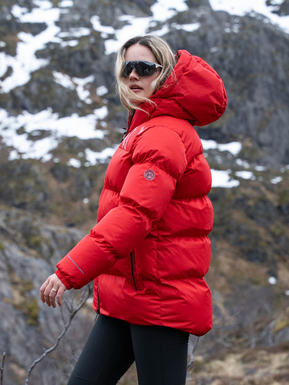 Twentyfour Aurora Arctic Puffer Rød