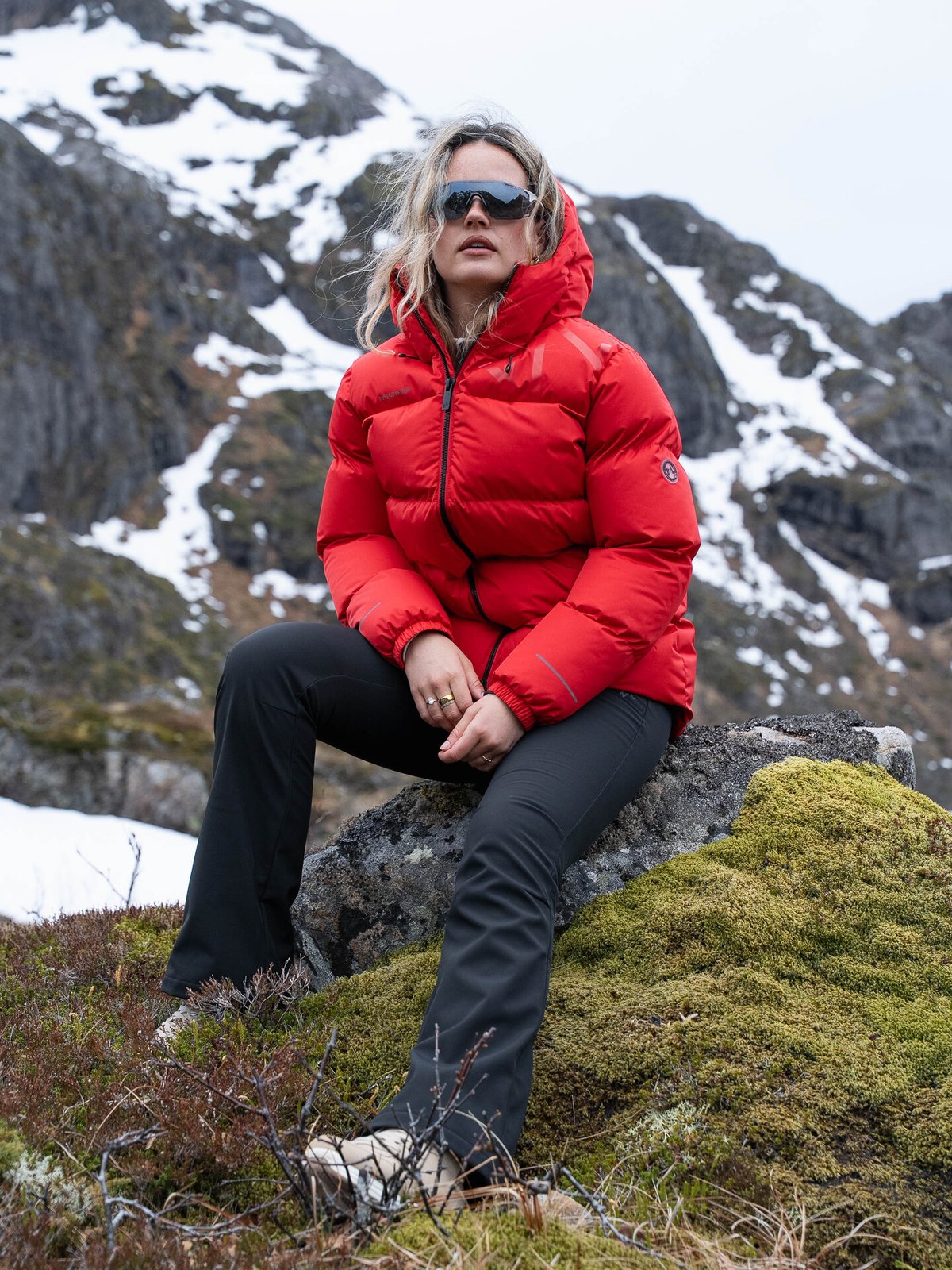 Twentyfour Aurora Arctic Puffer Rød