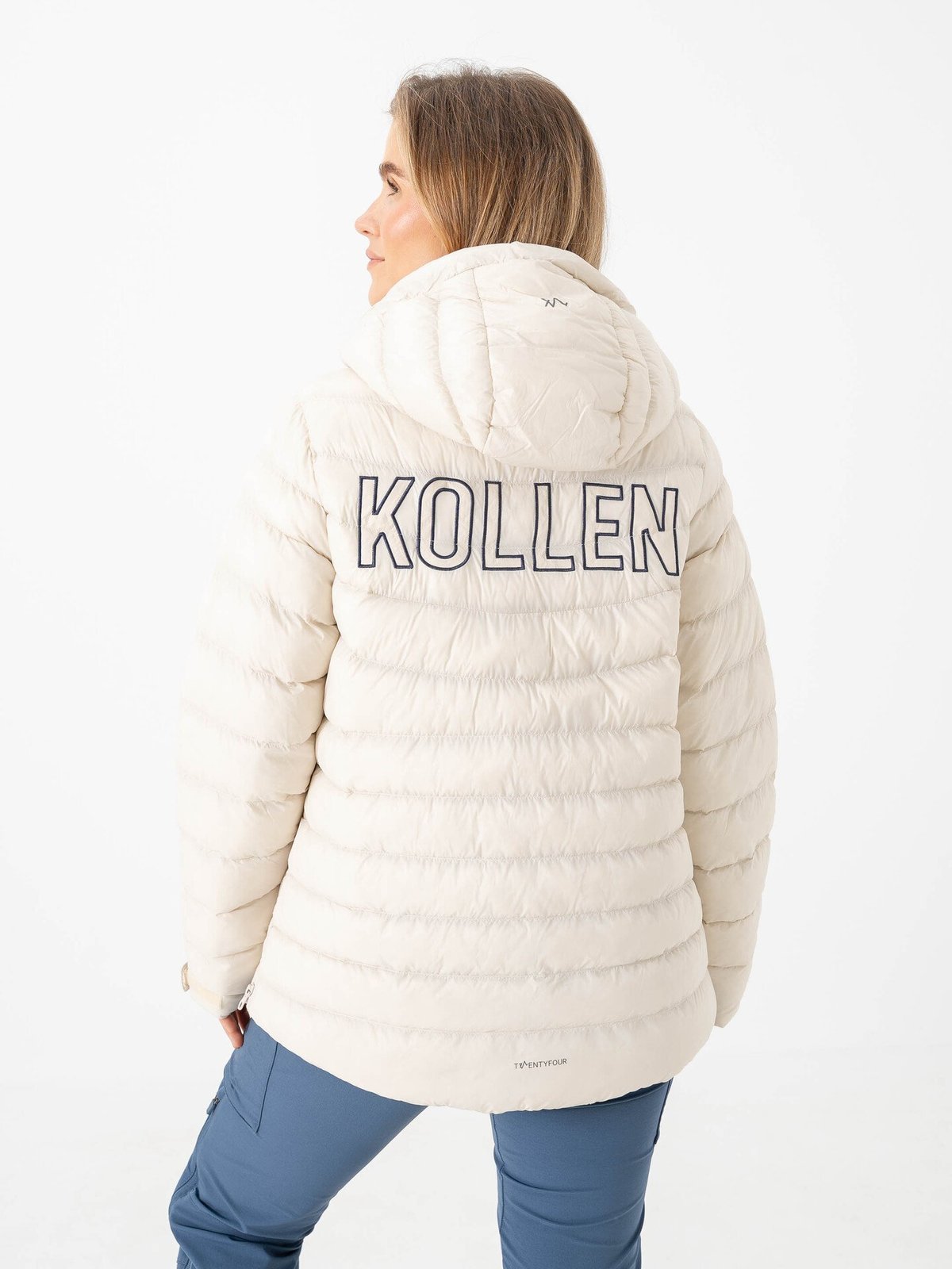 Twentyfour Aurora Primaloft Anorakk Kollen Gråhvit