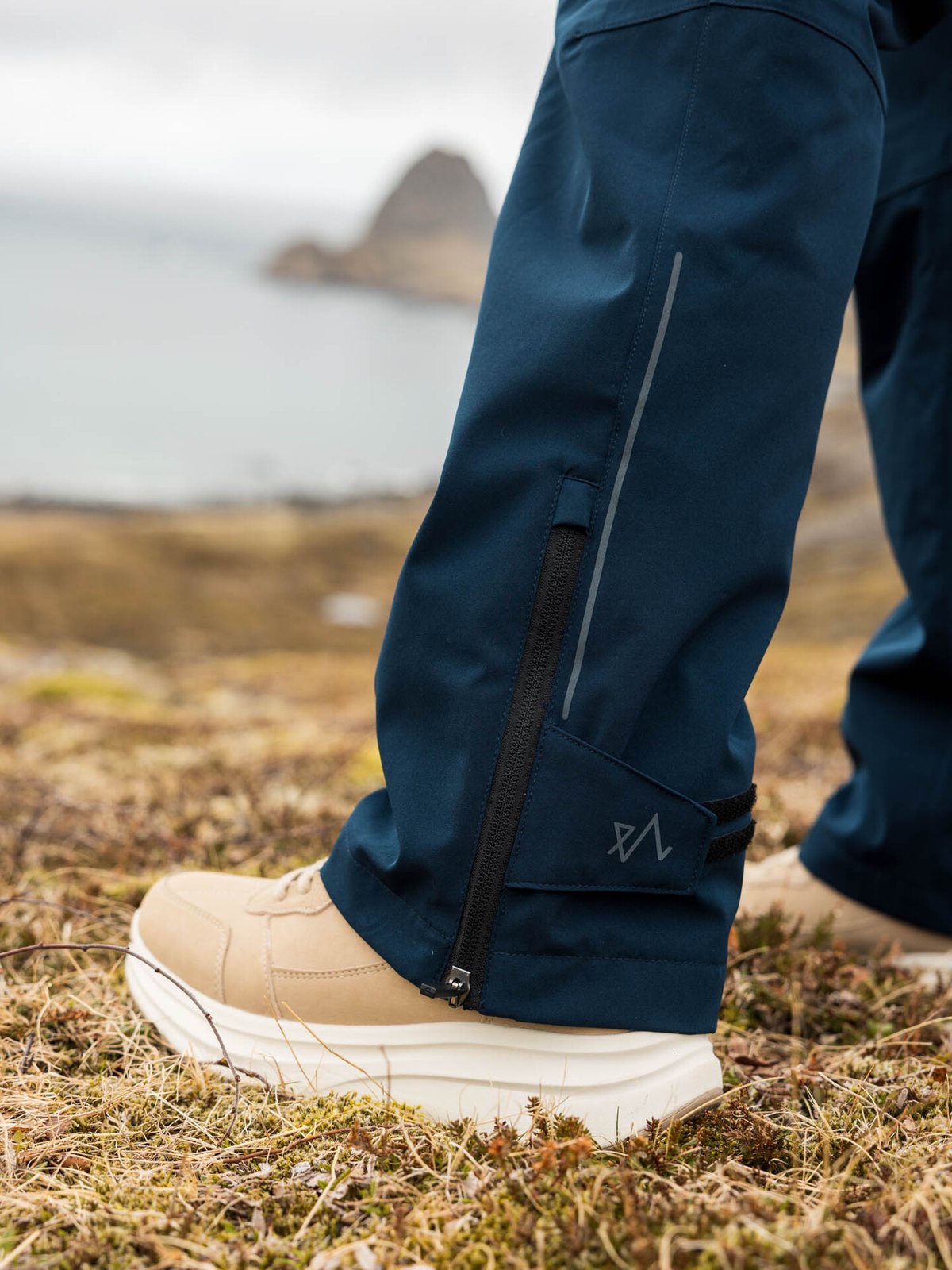 Twentyfour Aurora 2-Lags Skallbukse Marine