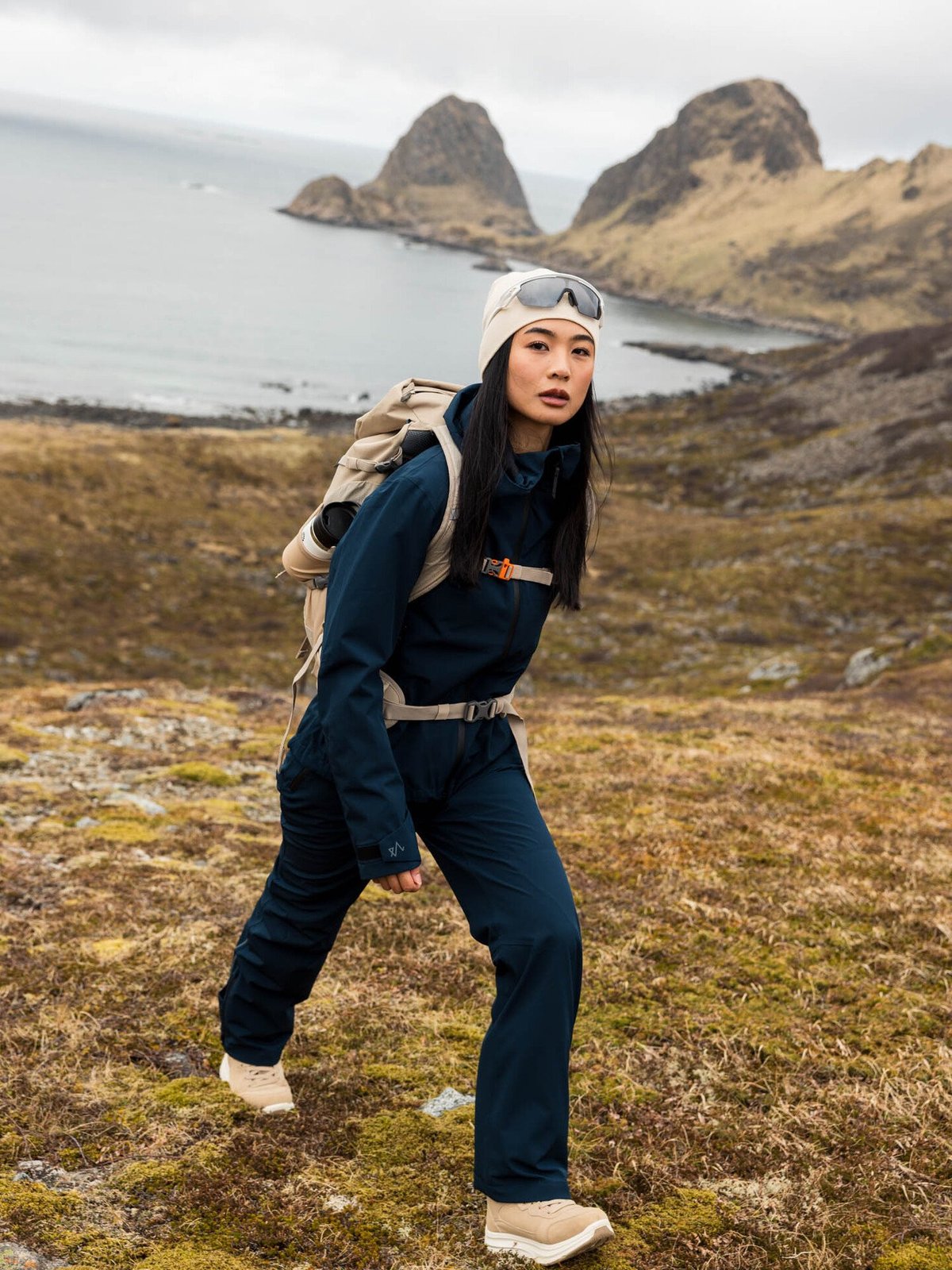 Twentyfour Aurora 2-Lags Skallbukse Marine