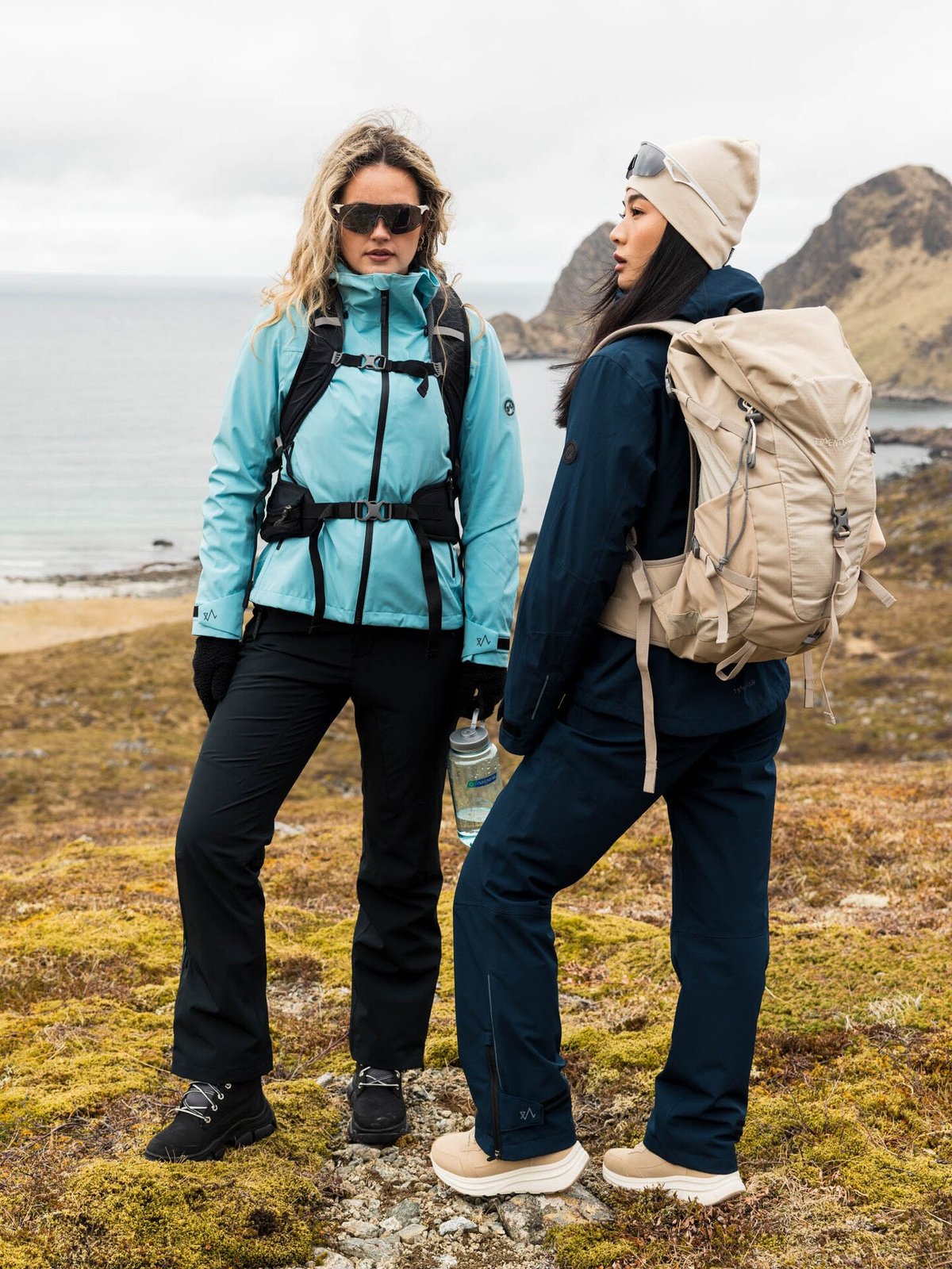 Twentyfour Aurora 2-Lags Skallbukse Marine