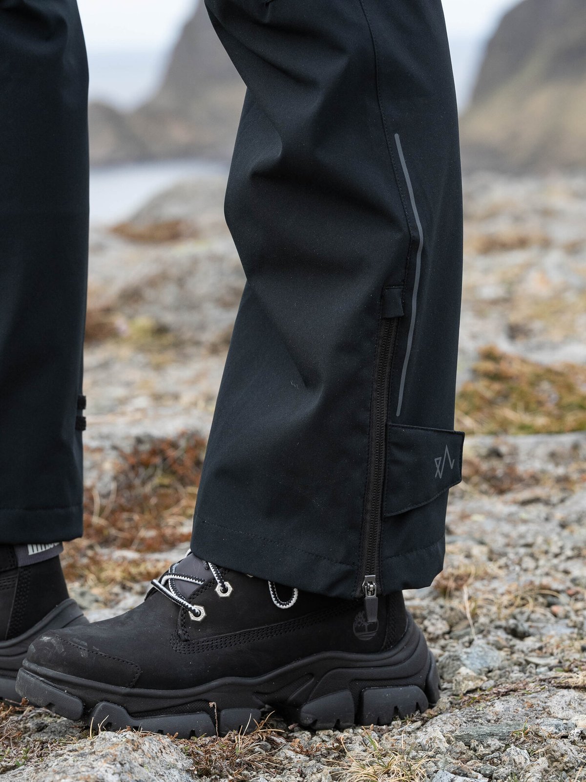 Twentyfour Aurora 2-Lags Skallbukse Sort