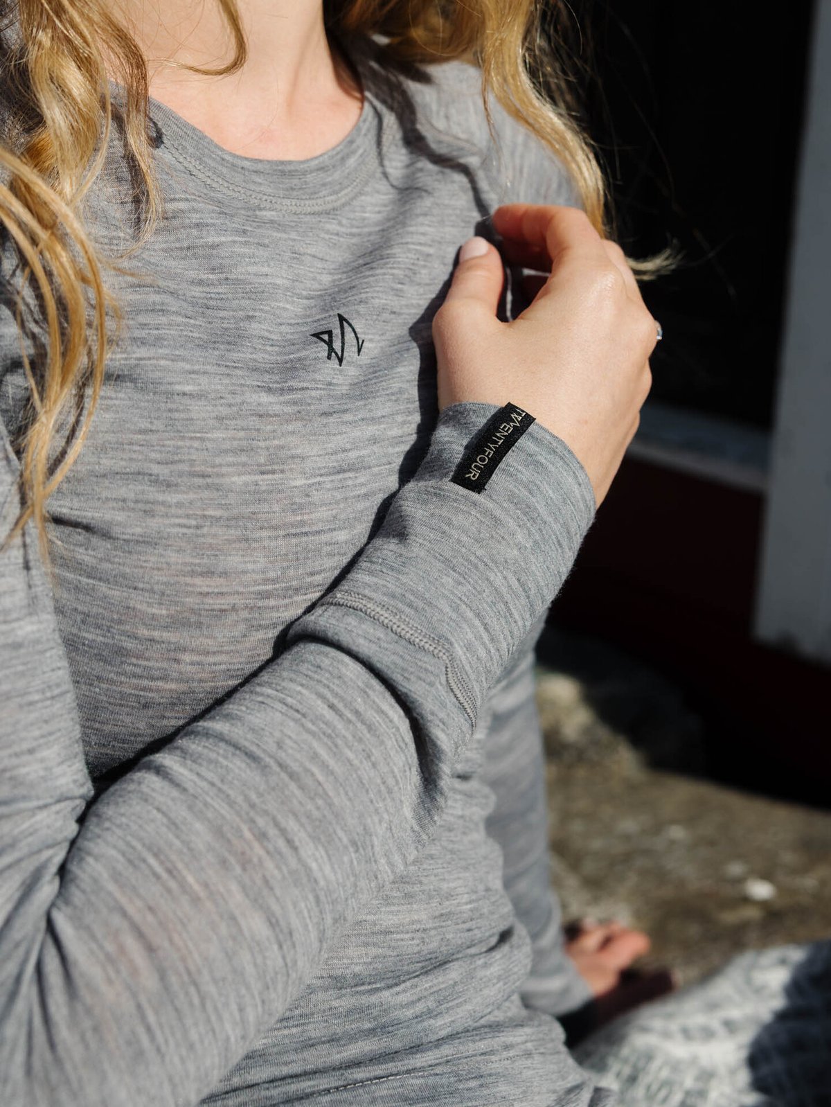 Twentyfour Aurora Ullsett Gråmelert