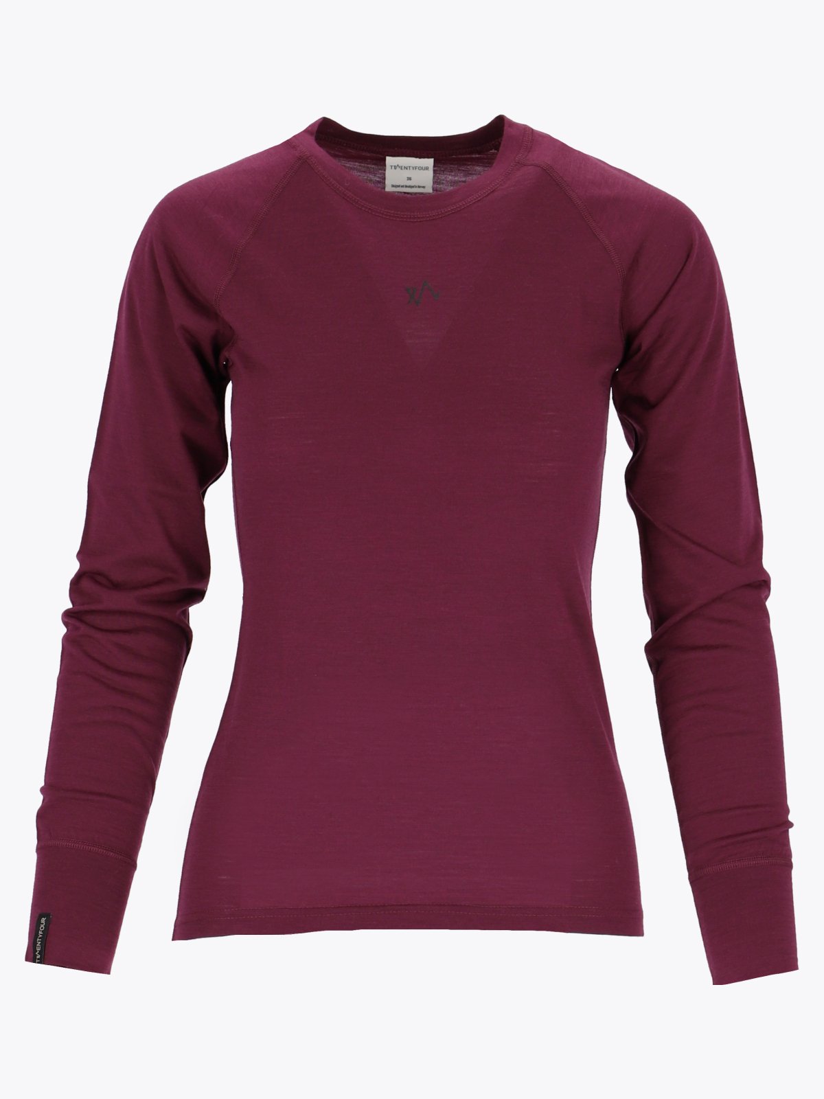 Twentyfour Aurora Ullsett Mørk Burgunder