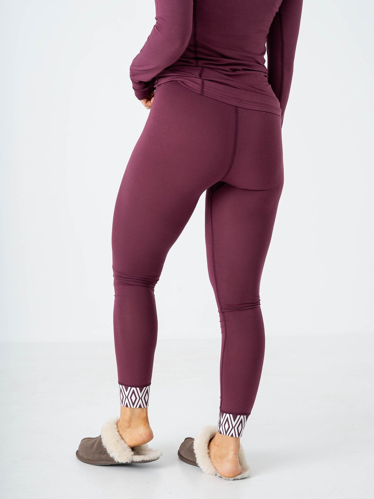 Twentyfour Aurora Inca Sett Mørk Burgunder