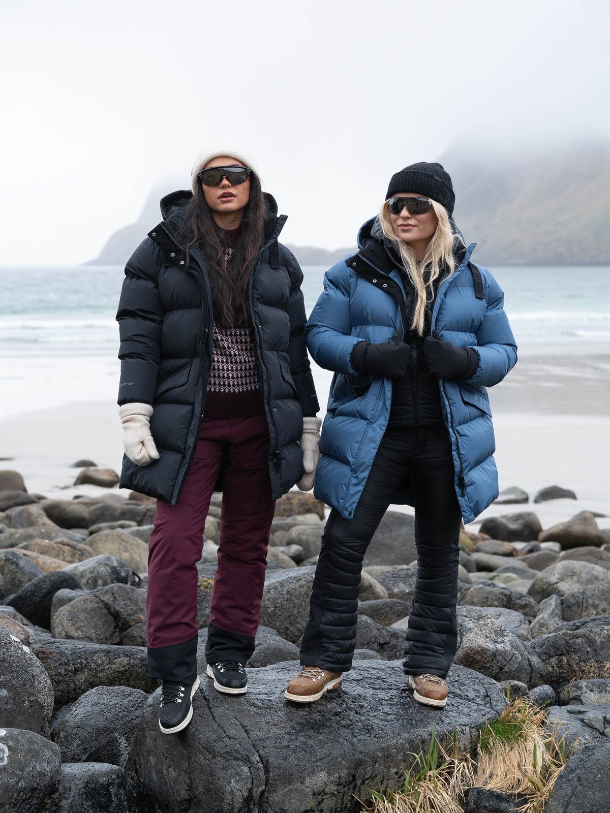 Twentyfour Aurora Expedition Parka Gråblå