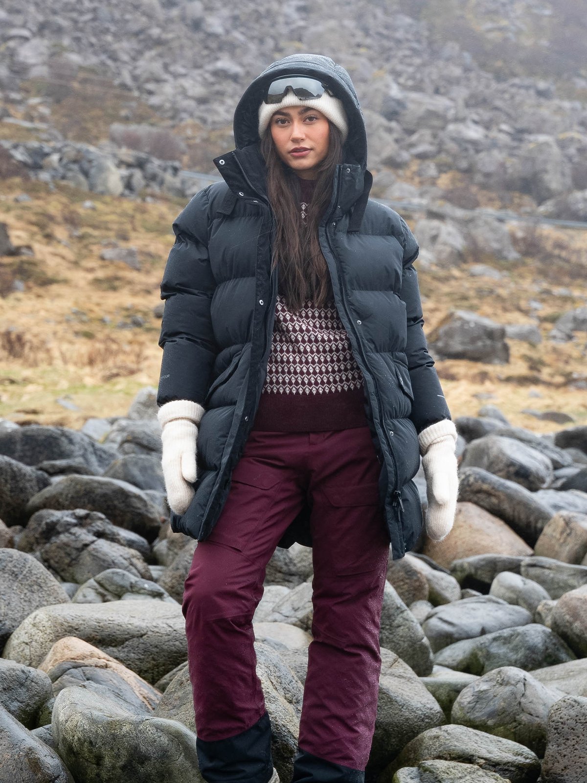 Twentyfour Aurora Expedition Parka Sort