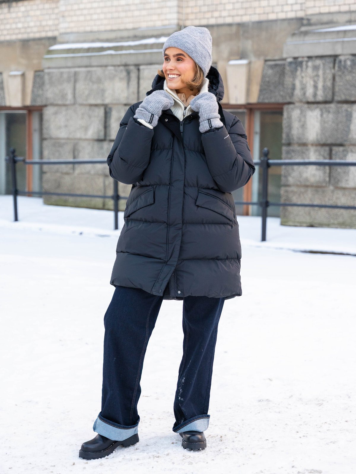 Twentyfour Aurora Expedition Parka Sort