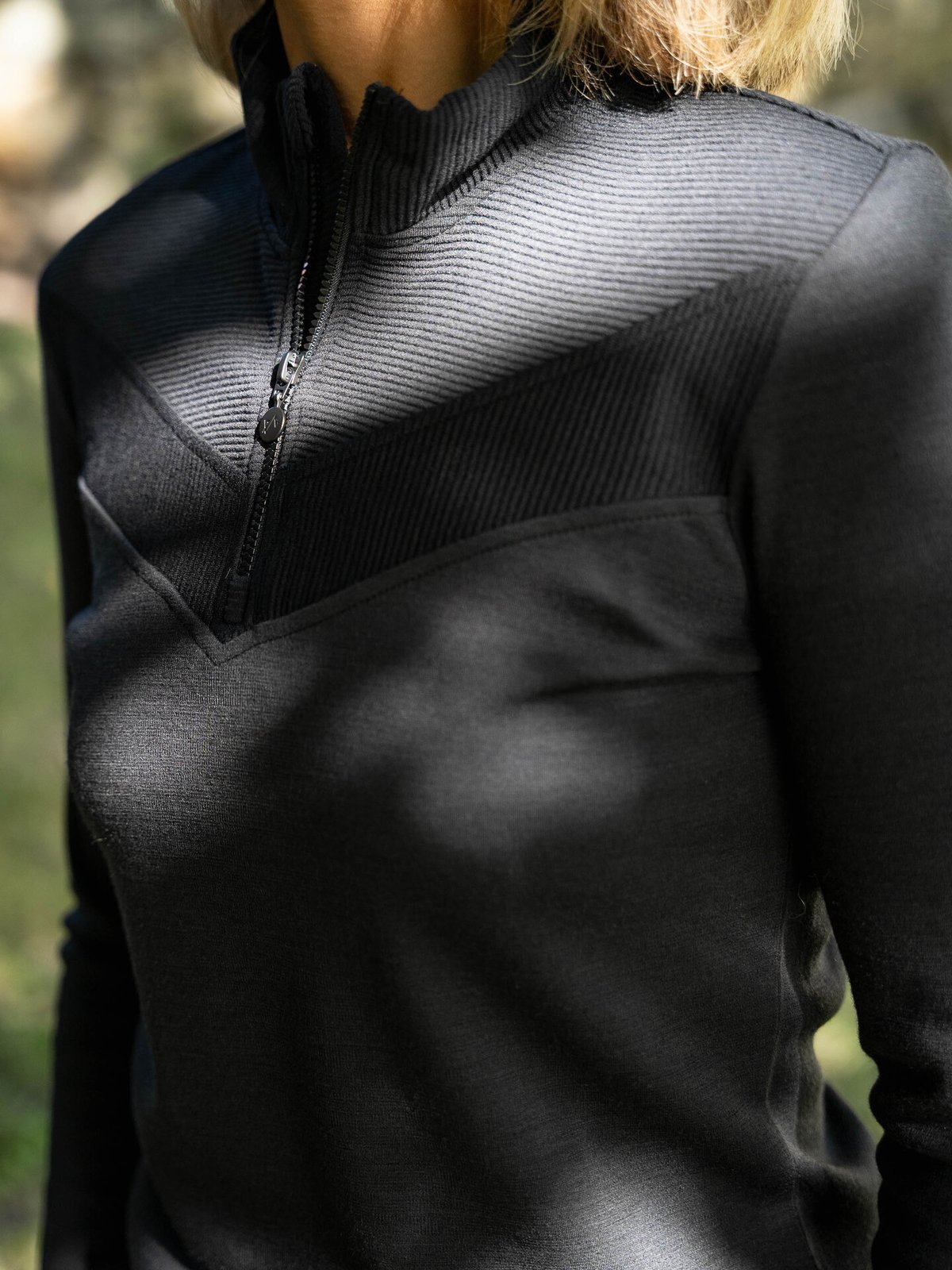 Twentyfour Aurora Oda Ull Half Zip Sort