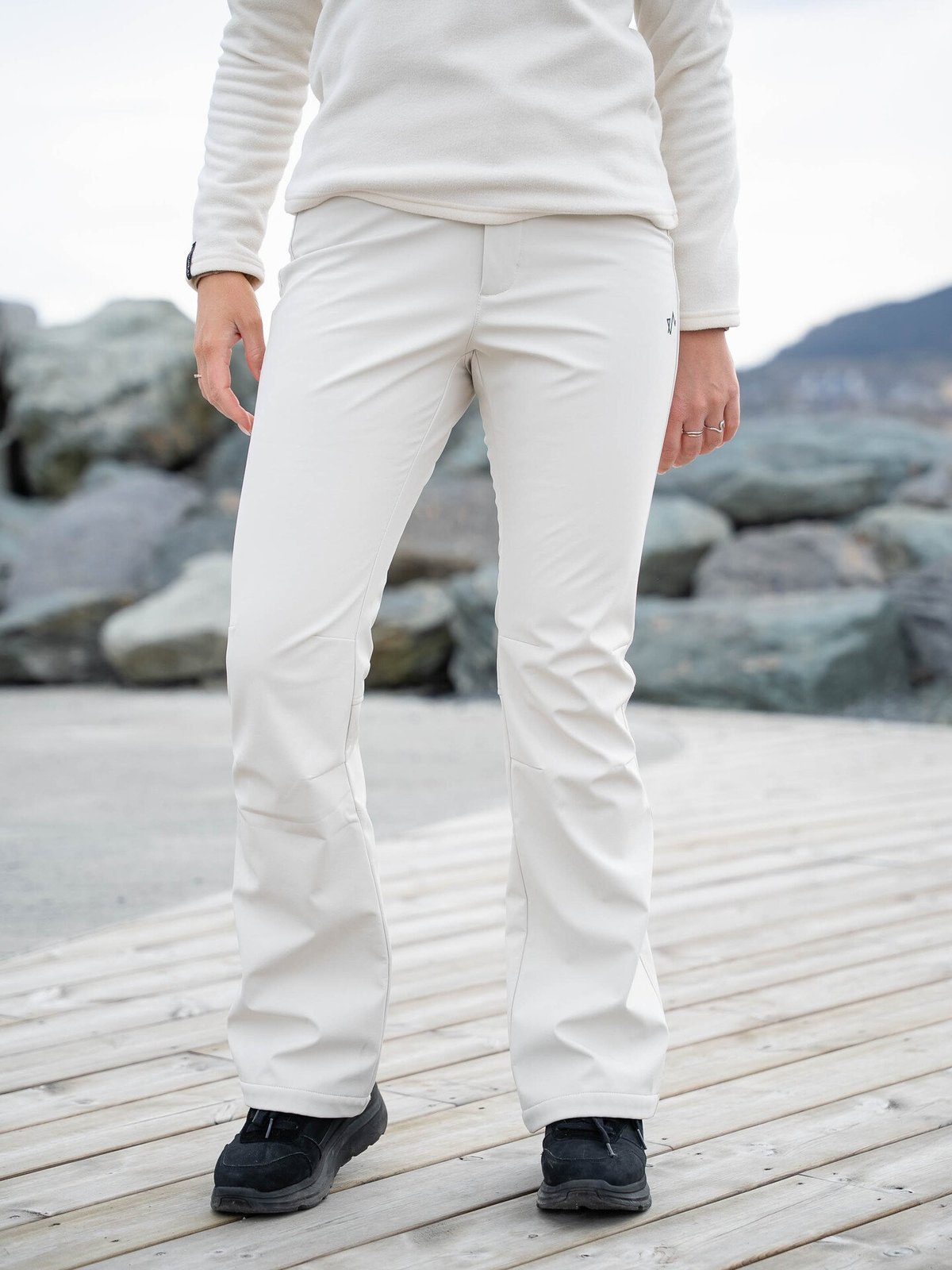 Twentyfour Aurora Resort Bukse Gråhvit