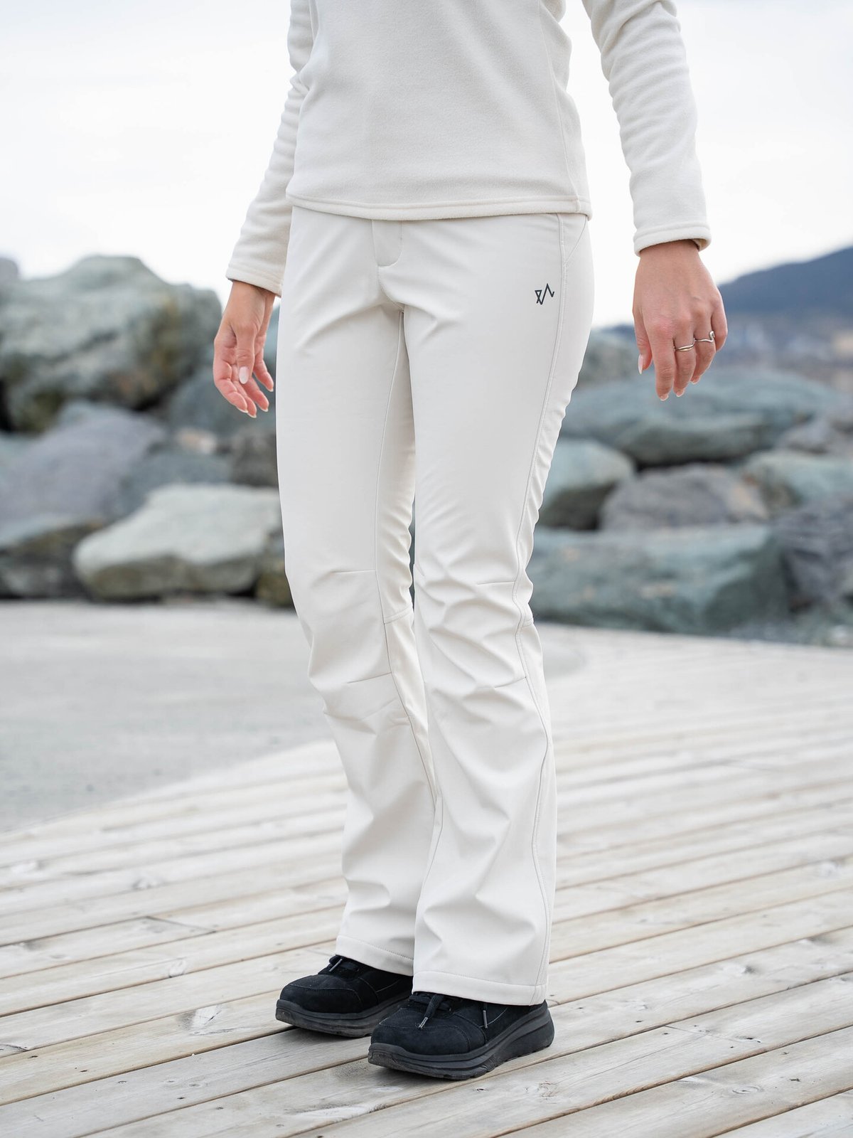 Twentyfour Aurora Resort Bukse Gråhvit