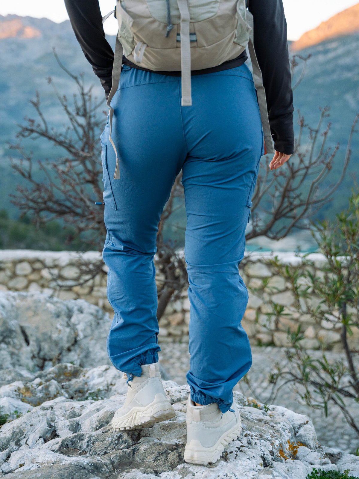 Twentyfour Aurora Softshell Bukse Gråblå