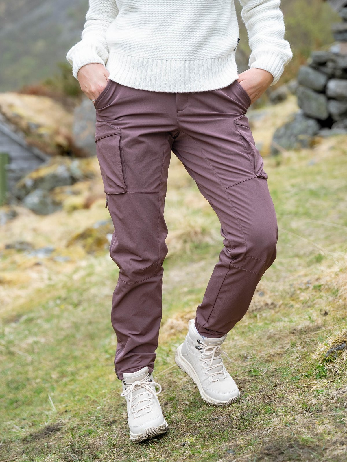 Twentyfour Aurora Softshell Bukse Kakao