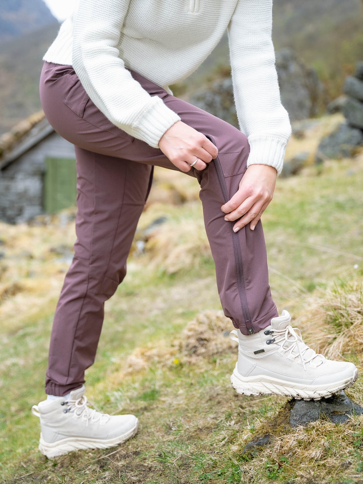 Twentyfour Aurora Softshell Bukse Kakao
