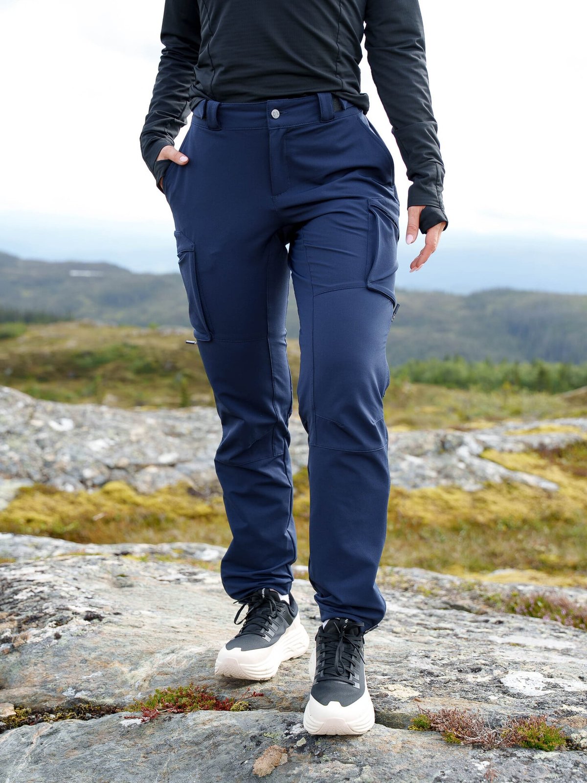 Twentyfour Aurora Softshell Bukse Marine