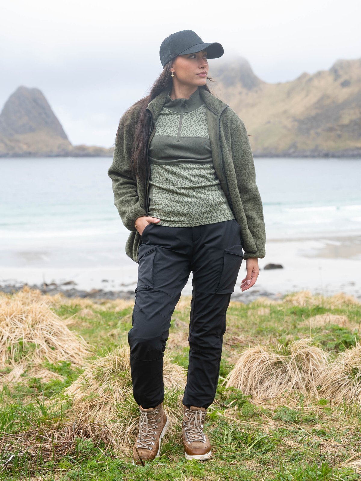 Twentyfour Aurora Softshell Bukse Sort