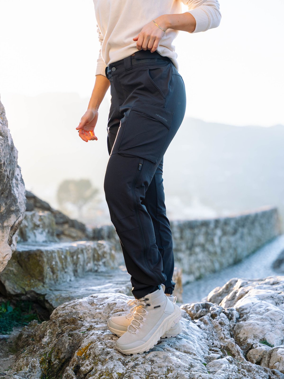 Twentyfour Aurora Softshell Bukse Sort