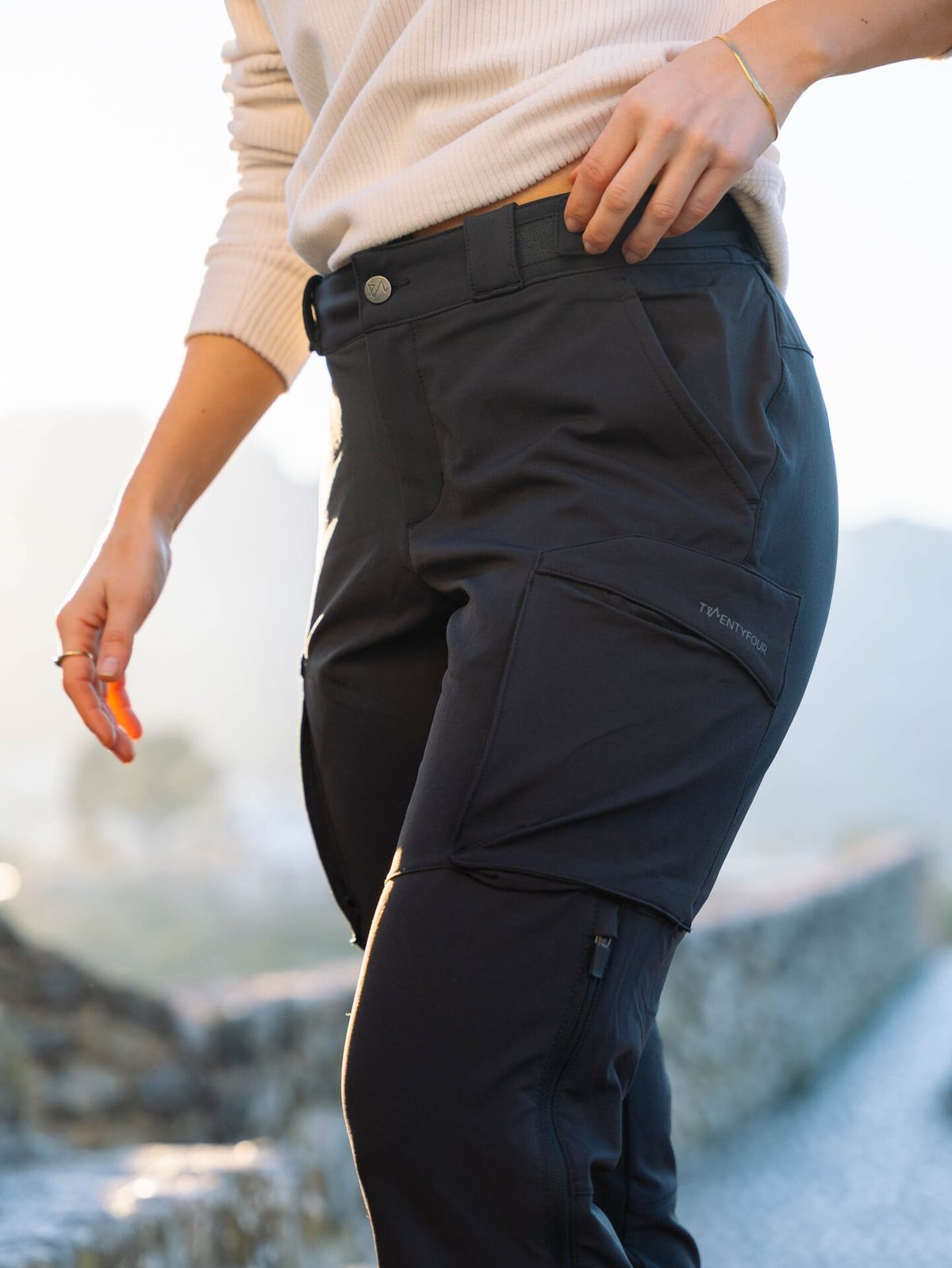 Twentyfour Aurora Softshell Bukse Sort