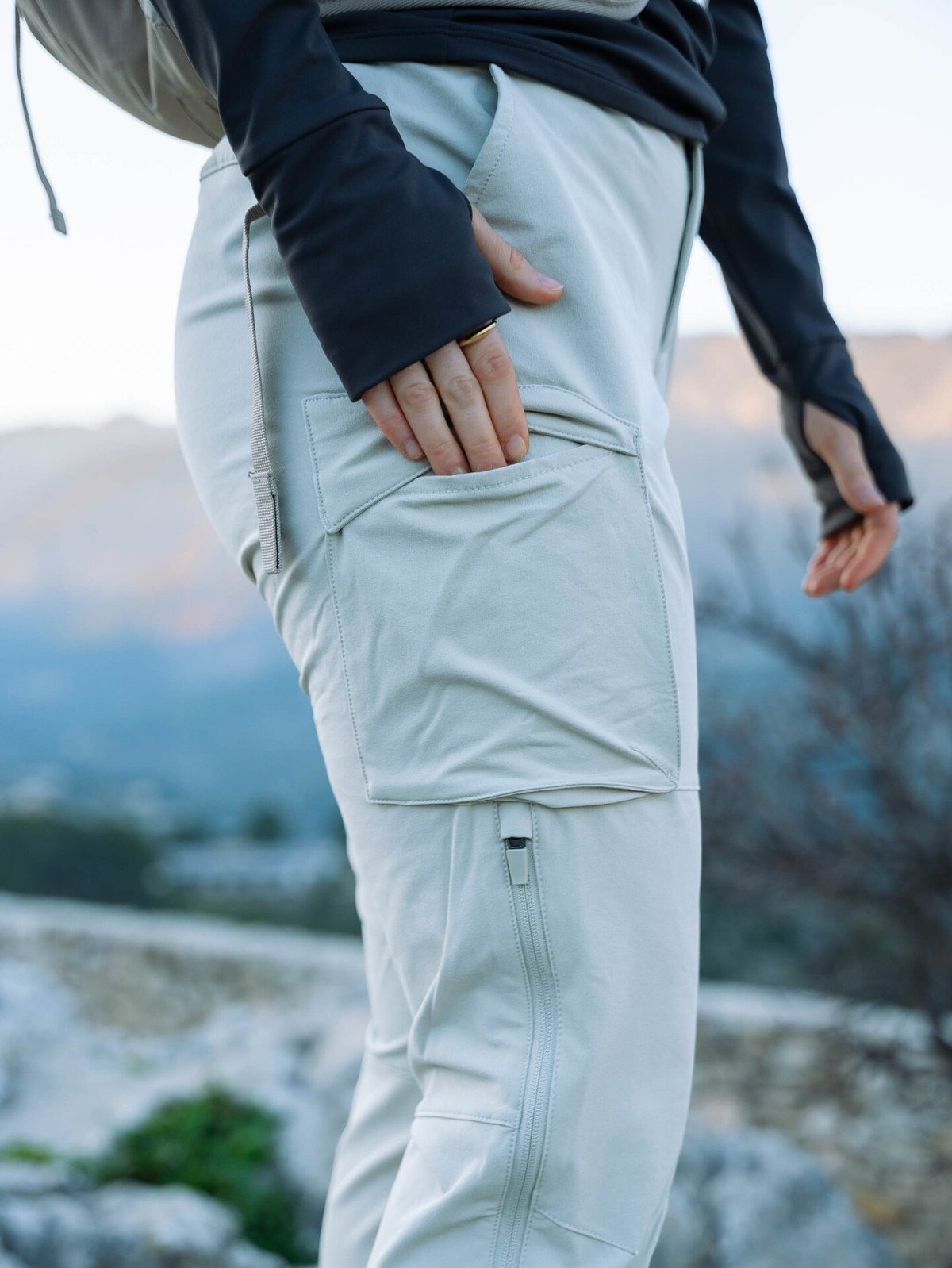 Twentyfour Aurora Softshell Bukse Varm Grå