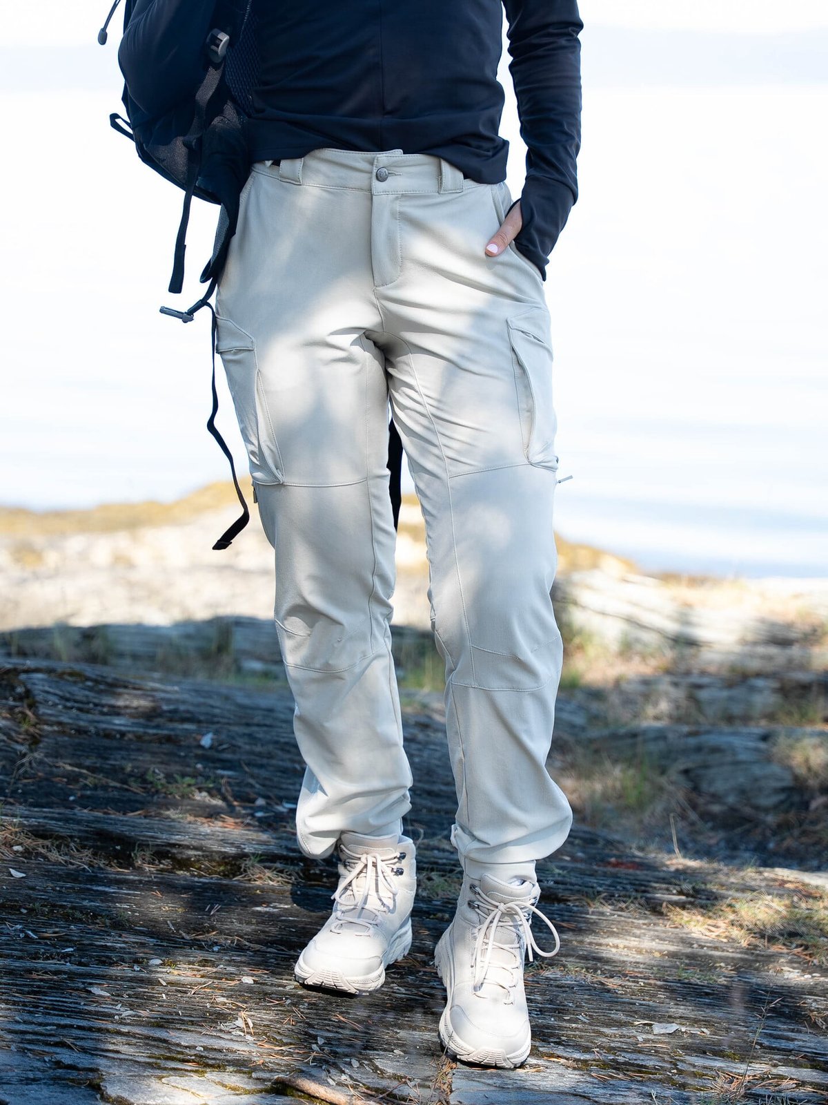 Twentyfour Aurora Softshell Bukse Varm Grå