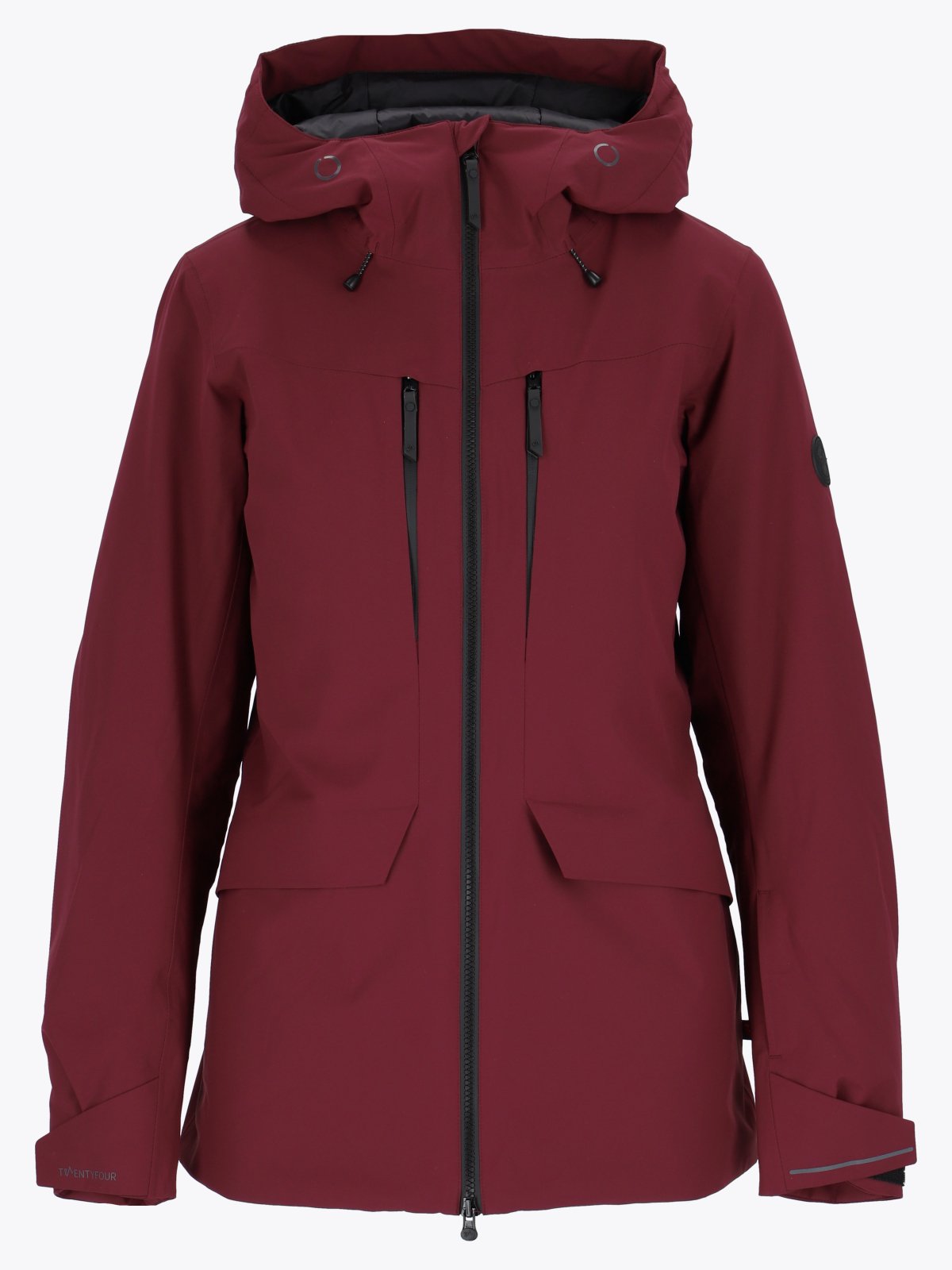 Twentyfour Aurora Primaloft Skalljakke Mørk Burgunder