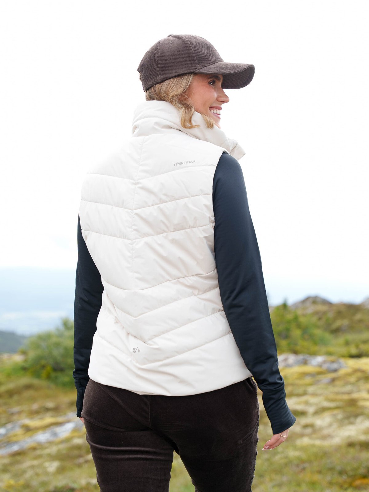 Twentyfour Aurora Thermal Vest Gråhvit