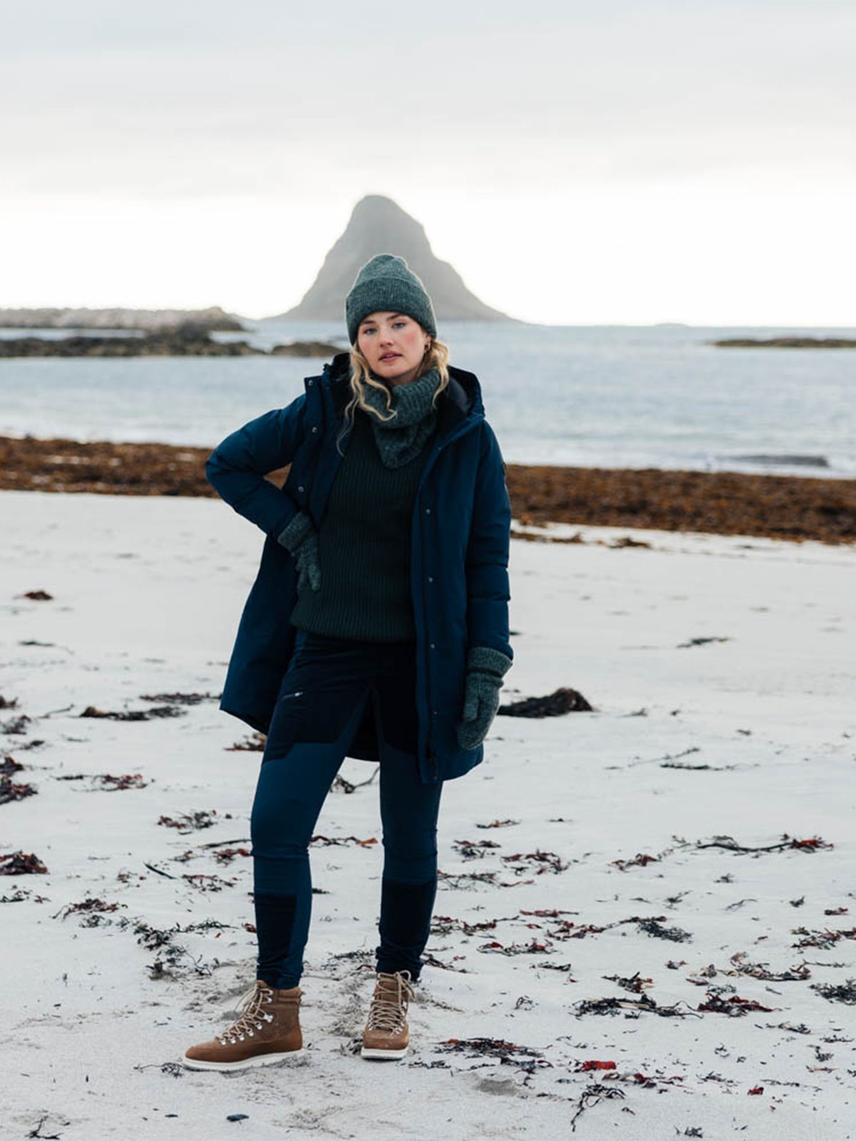 Twentyfour Aurora Warm Parkas Marine