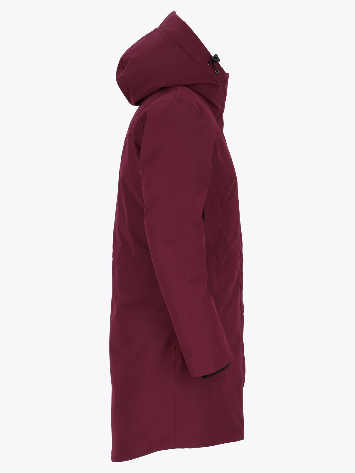 Twentyfour Aurora Warm Parkas Mørk Burgunder