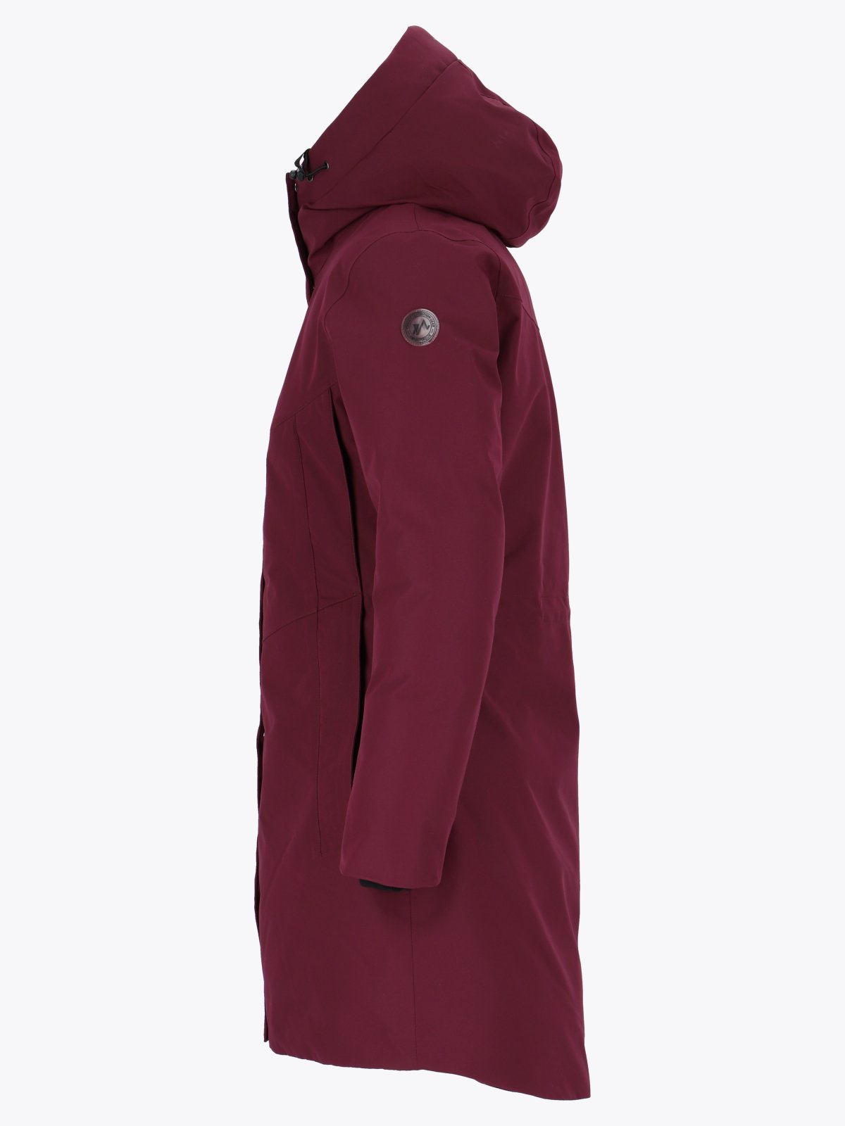 Twentyfour Aurora Warm Parkas Mørk Burgunder