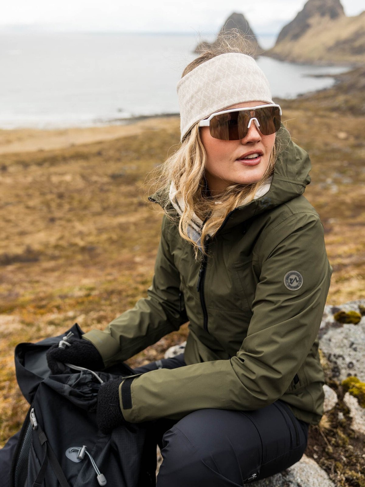 Twentyfour Aurora 3-Lags Skalljakke Furu