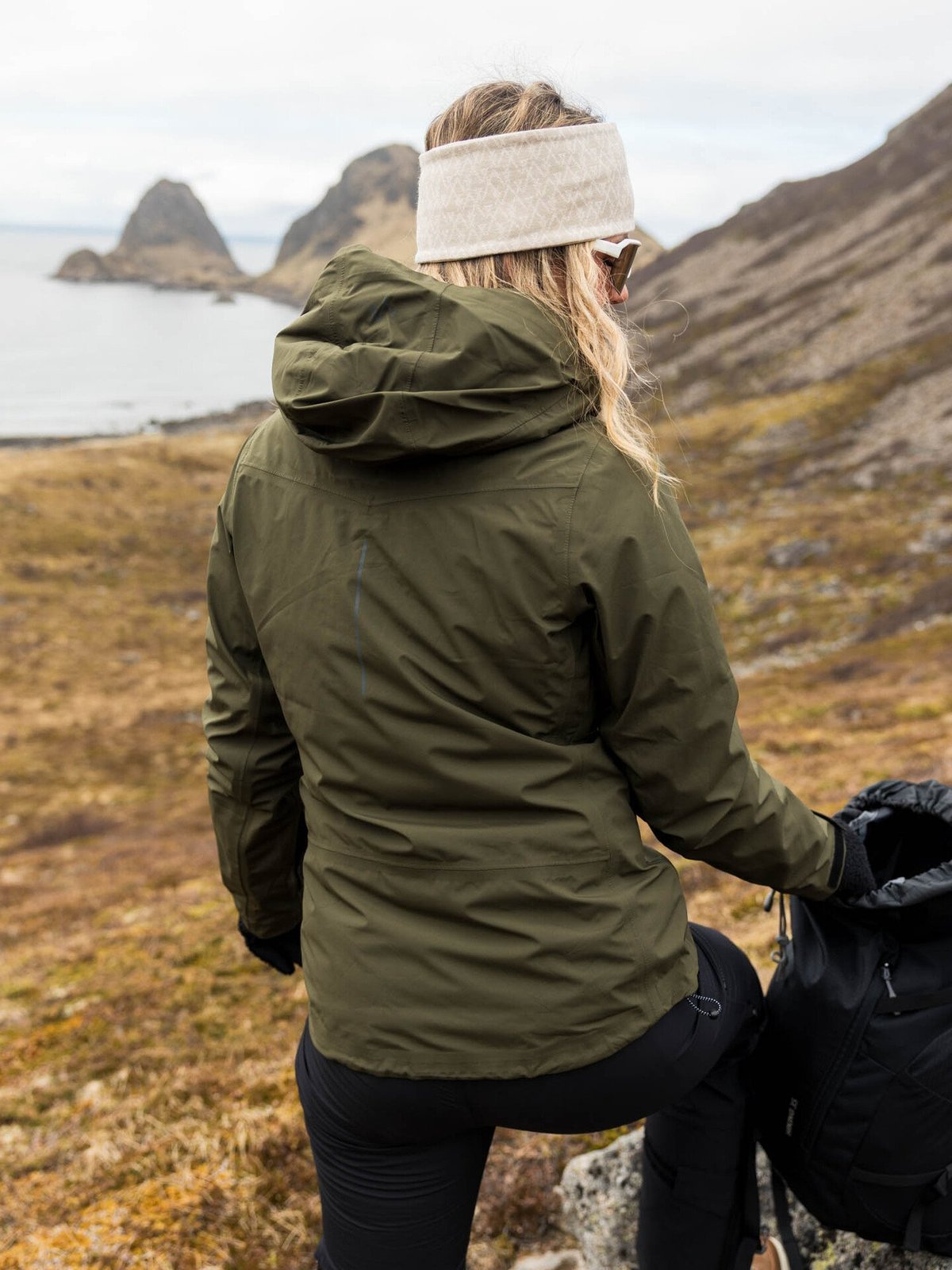 Twentyfour Aurora 3-Lags Skalljakke Furu