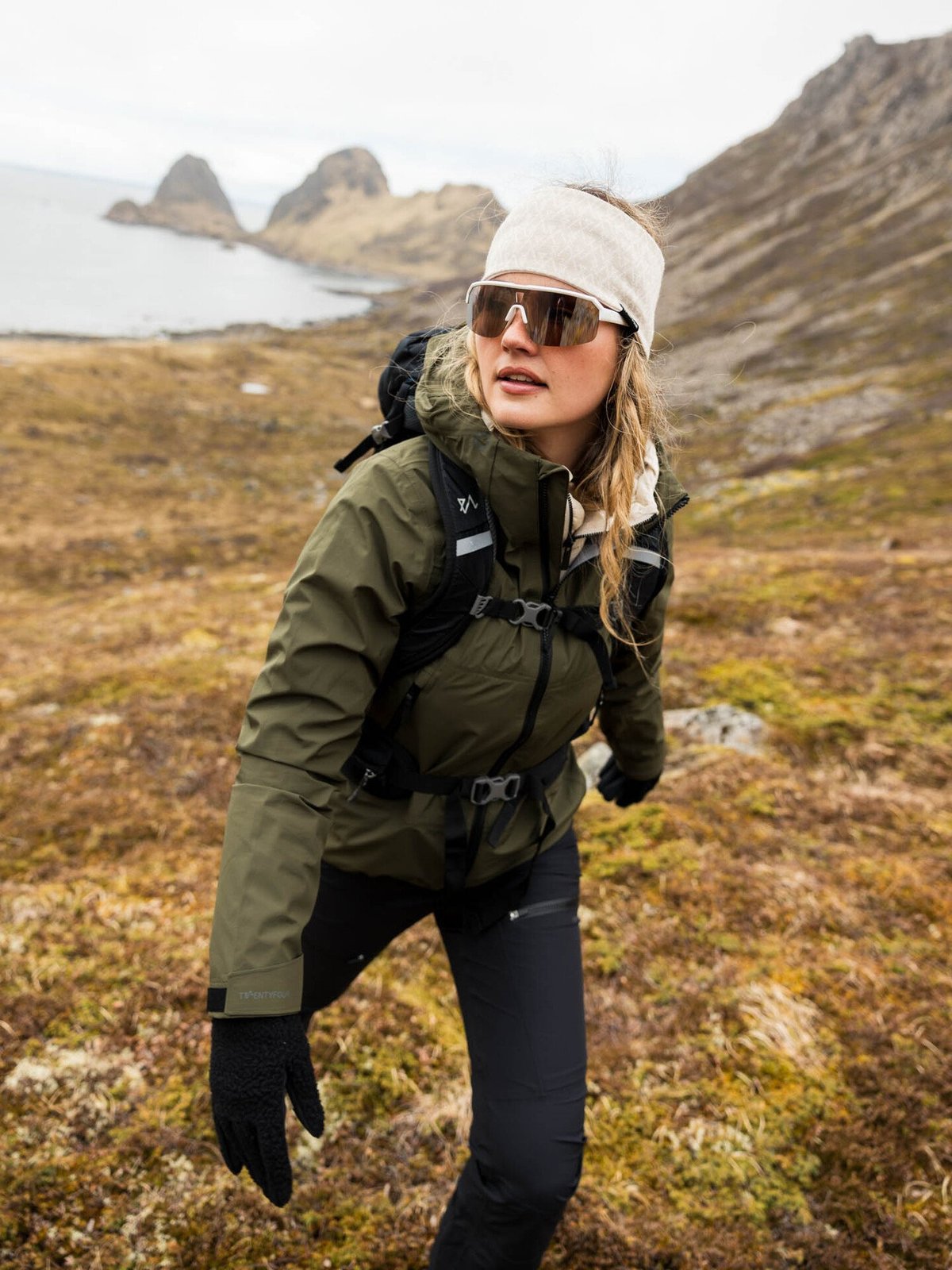 Twentyfour Aurora 3-Lags Skalljakke Furu