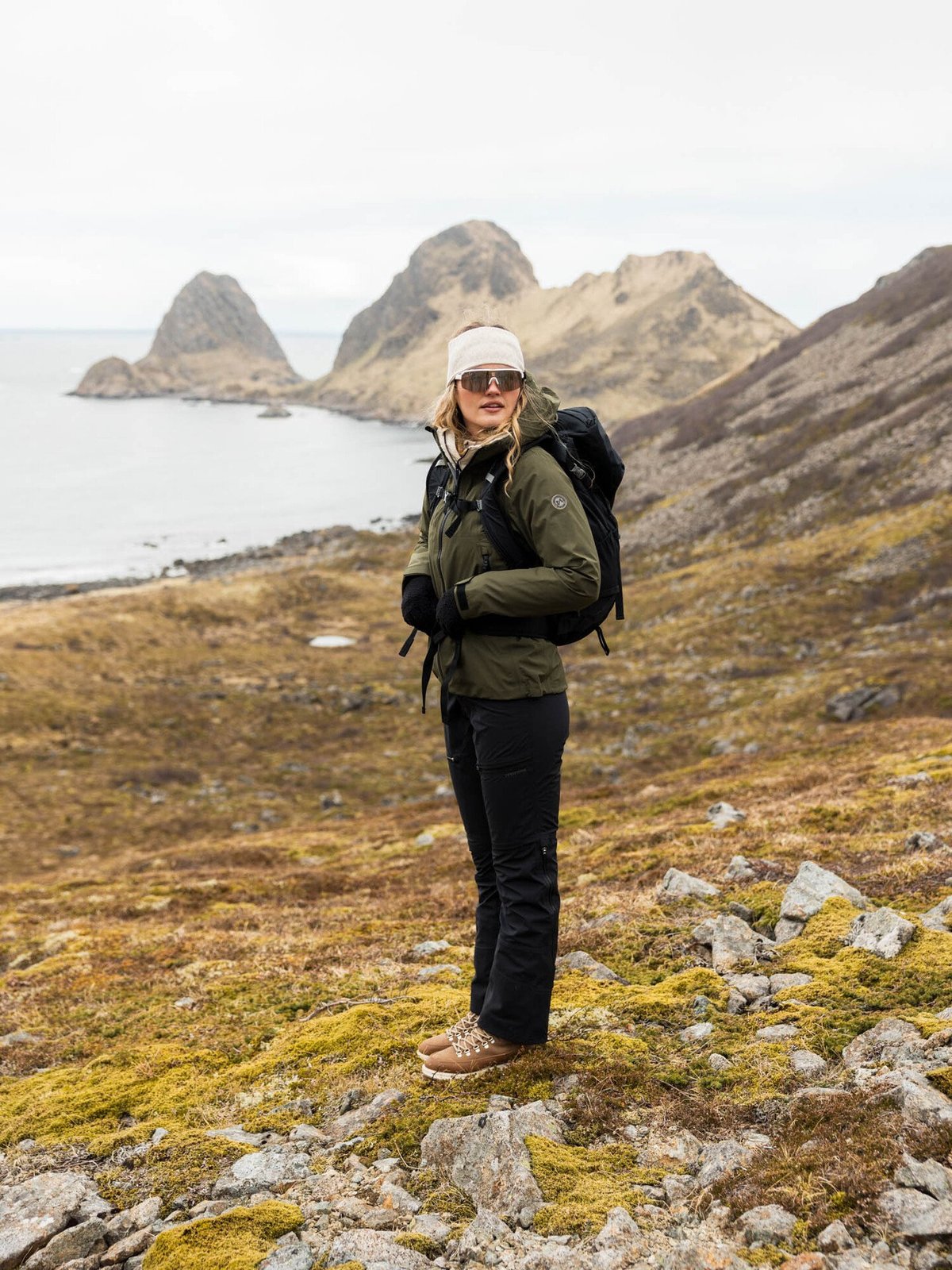 Twentyfour Aurora 3-Lags Skalljakke Furu