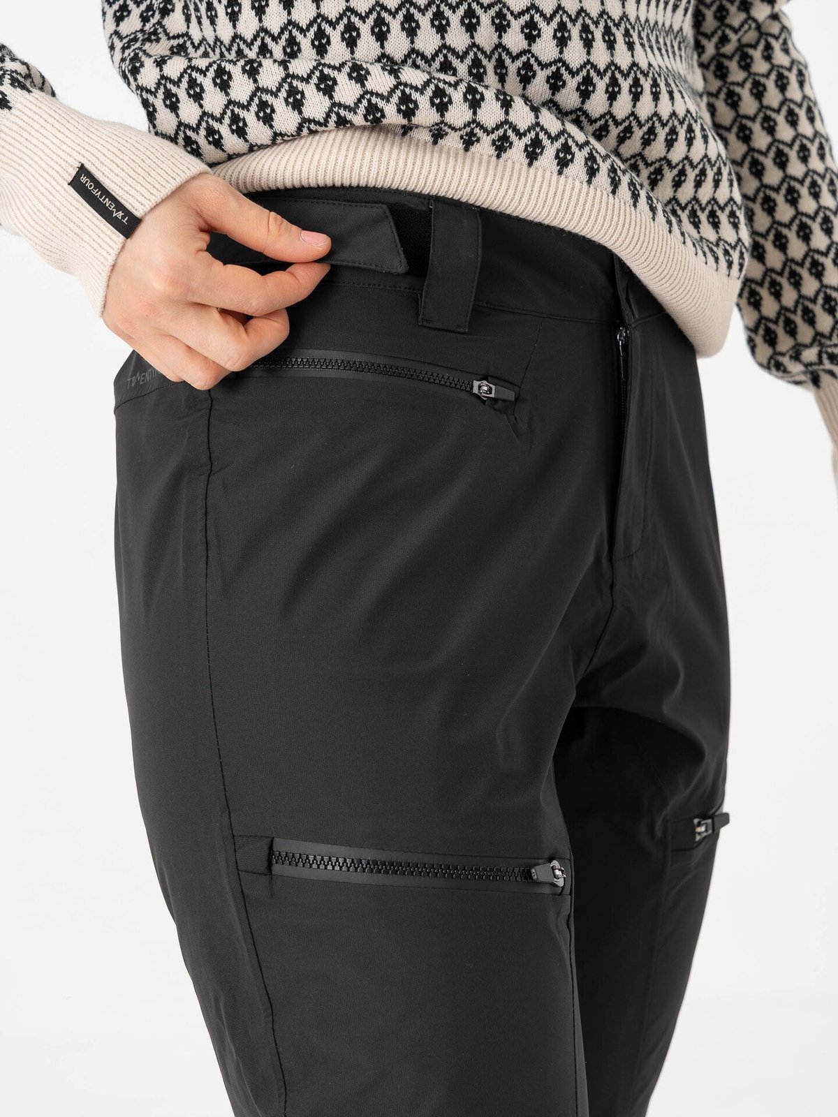 Twentyfour Aurora 3-Lags Skallbukse Sort