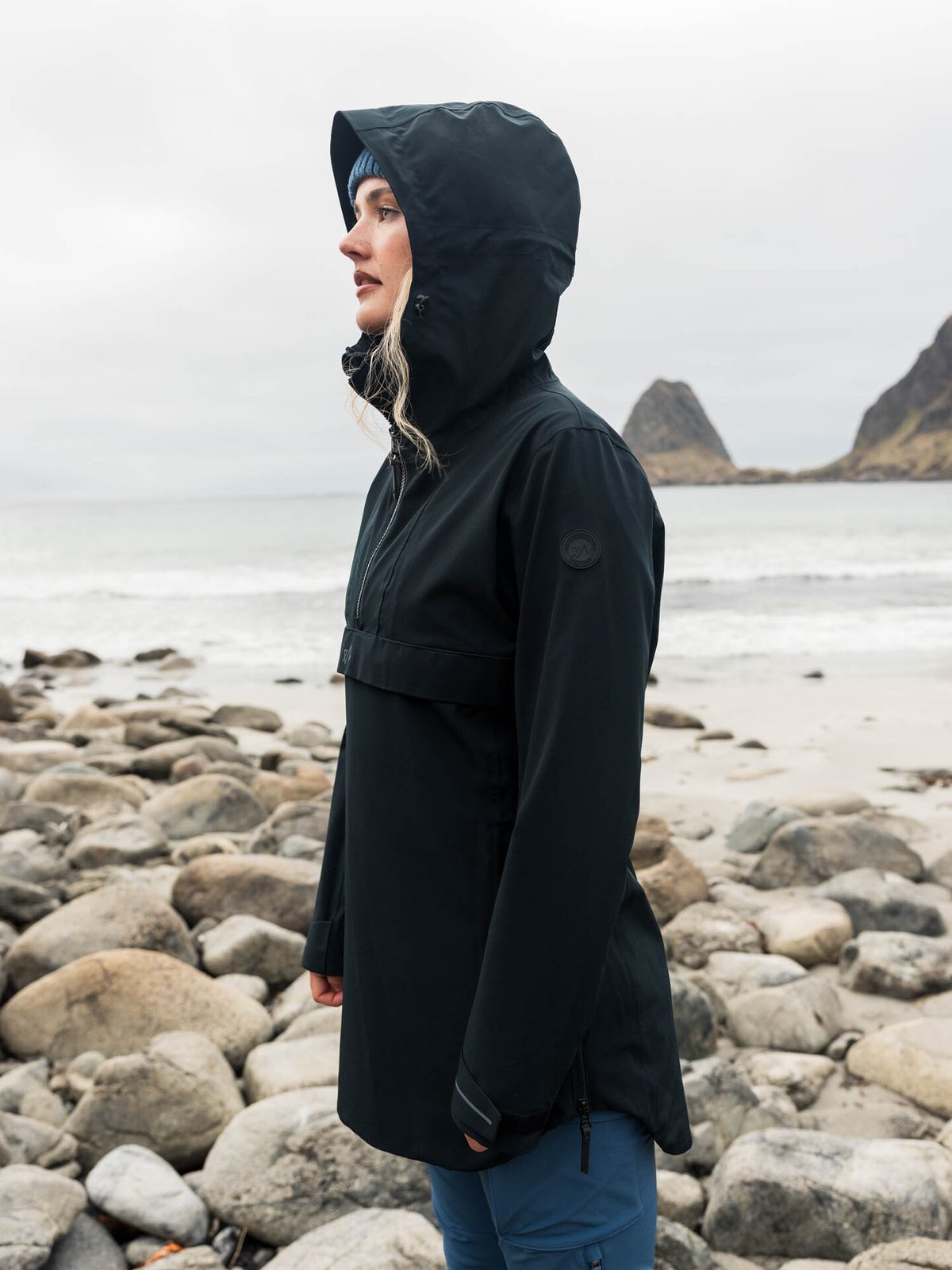 Twentyfour Aurora Skallanorakk Sort