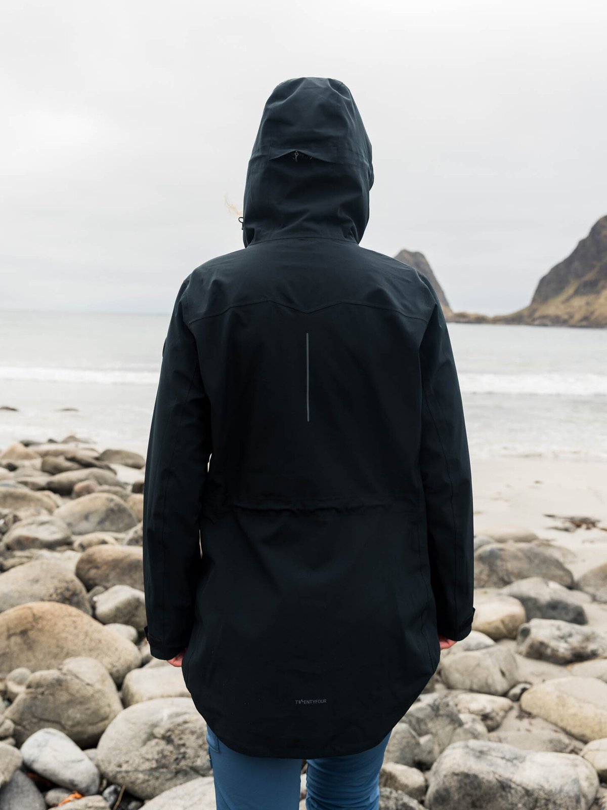 Twentyfour Aurora Skallanorakk Sort