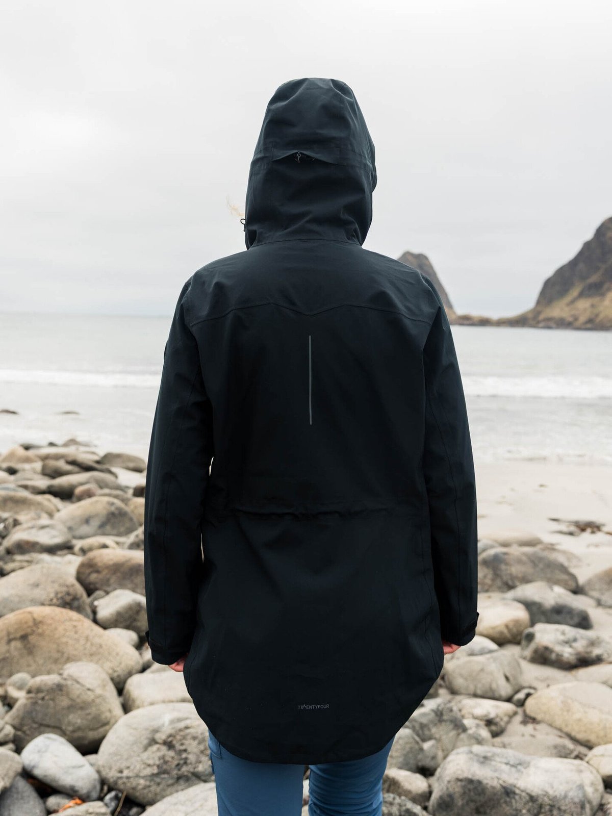 Twentyfour Aurora Skallanorakk Sort