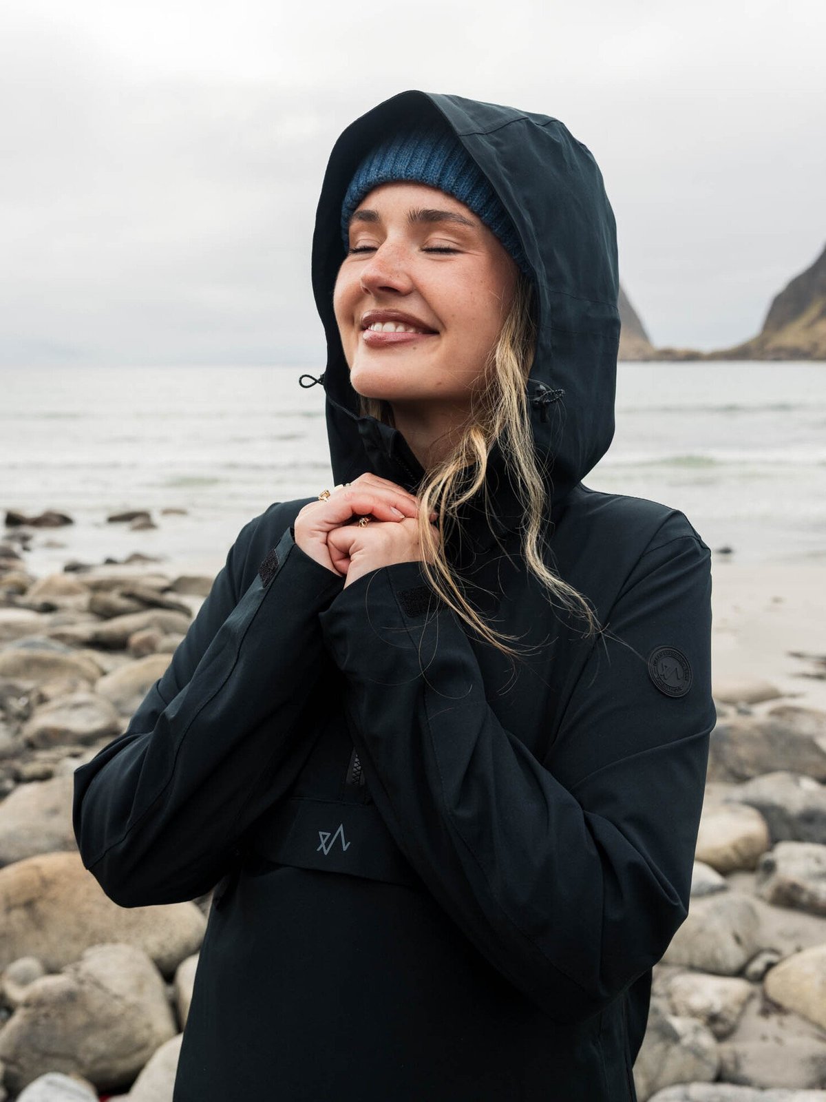 Twentyfour Aurora Skallanorakk Sort