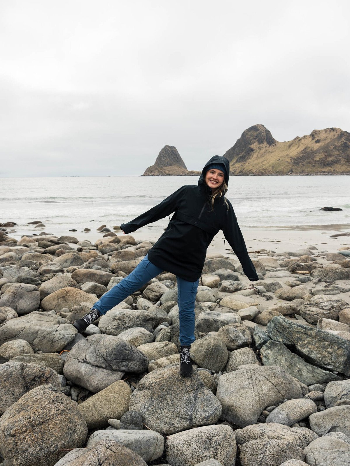 Twentyfour Aurora Skallanorakk Sort