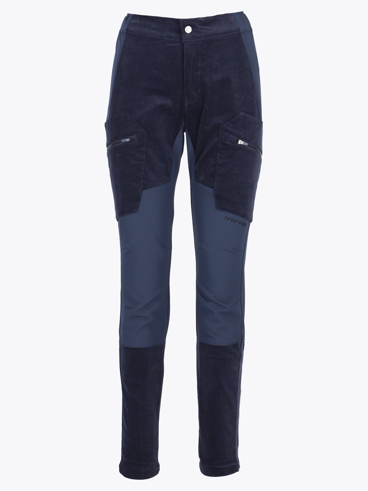 Twentyfour Aurora Shape Cordbukse Marine